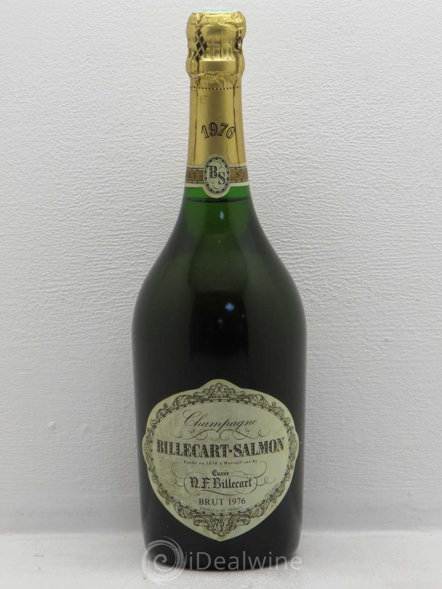 Extra-Brut Billecart-Salmon Cuvée MF 1976 - Lot de 1 bouteille - 0
