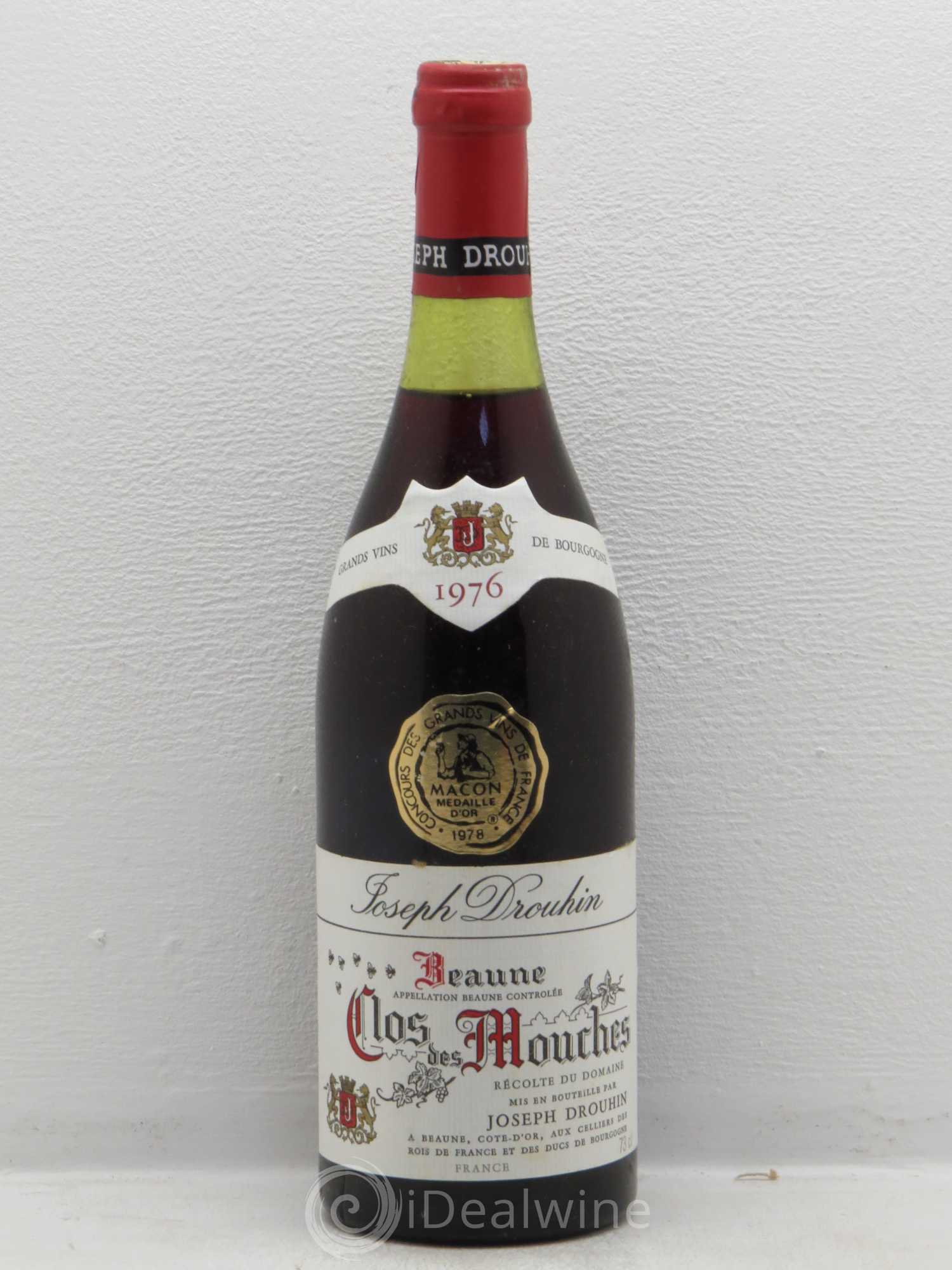 Beaune 1er Cru Clos des Mouches Joseph Drouhin 1976 - Lot de 1 bouteille - 0