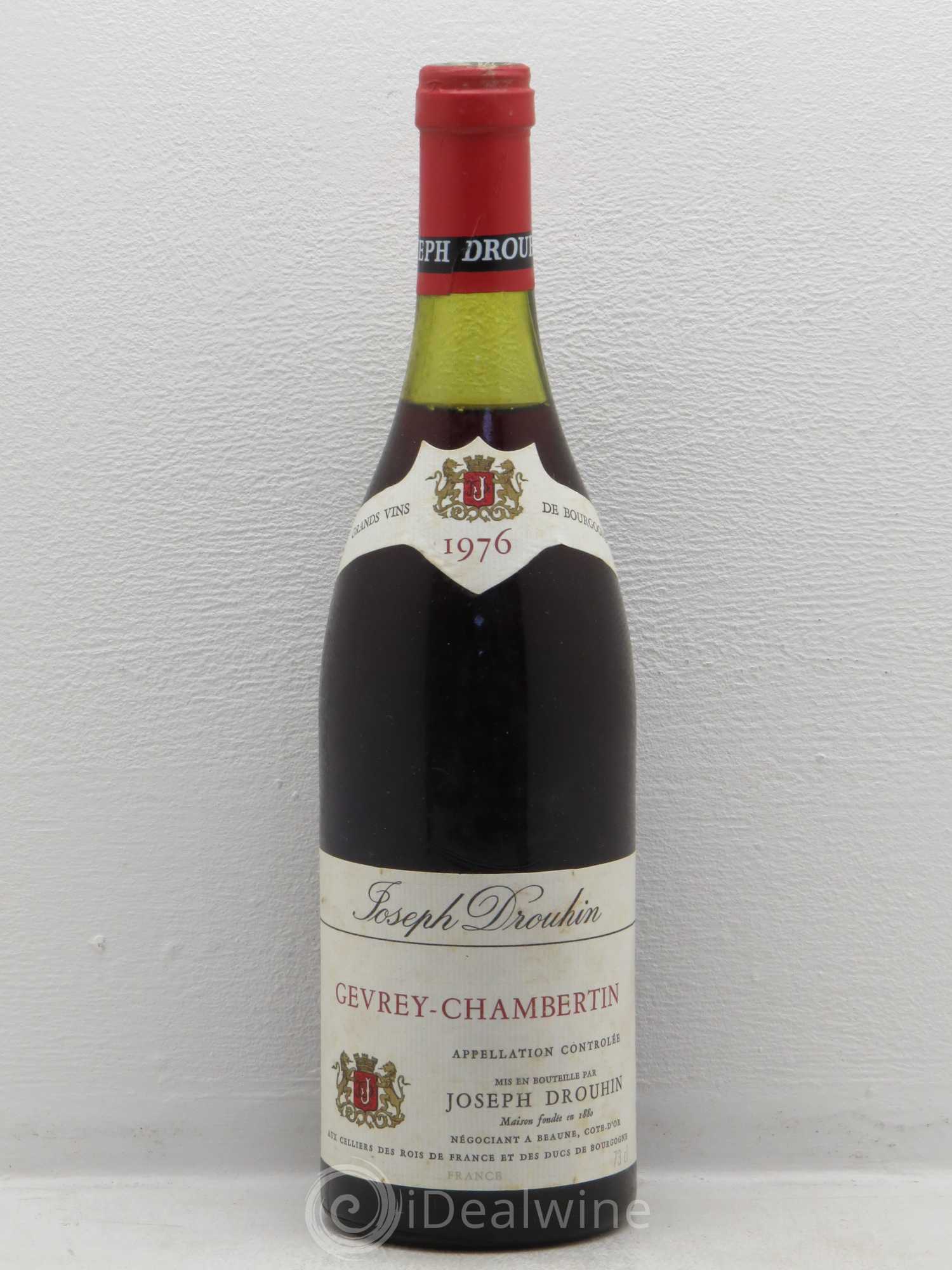 Gevrey-Chambertin Joseph Drouhin 1976 - Lot de 1 bouteille - 0