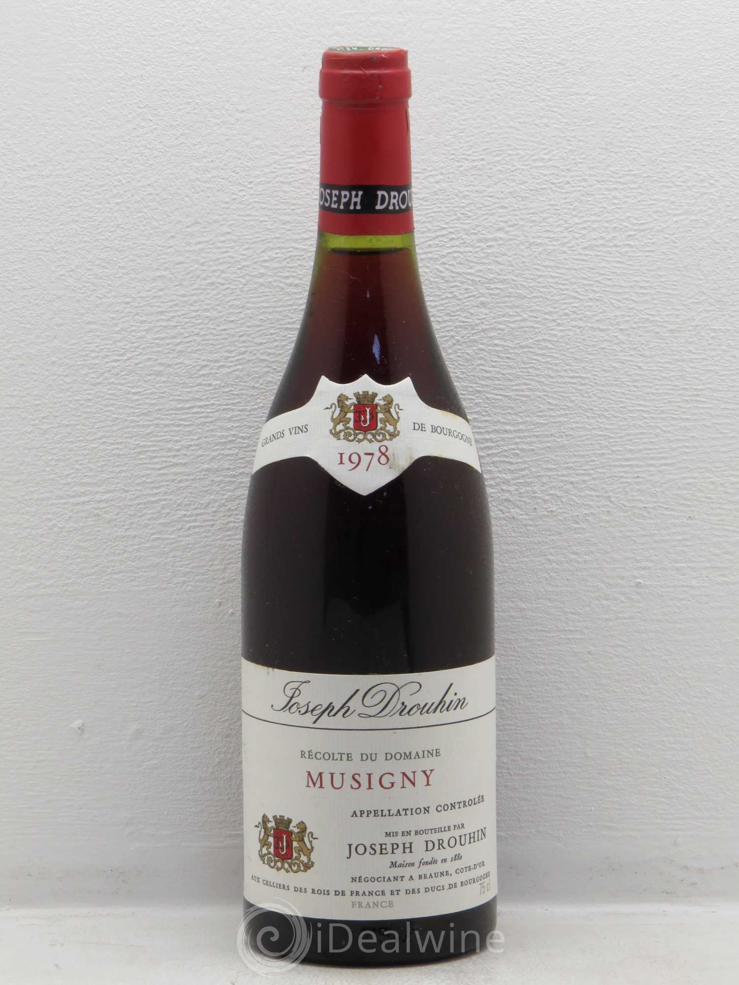 Musigny Grand Cru Joseph Drouhin 1978 - Lot de 1 bouteille - 0