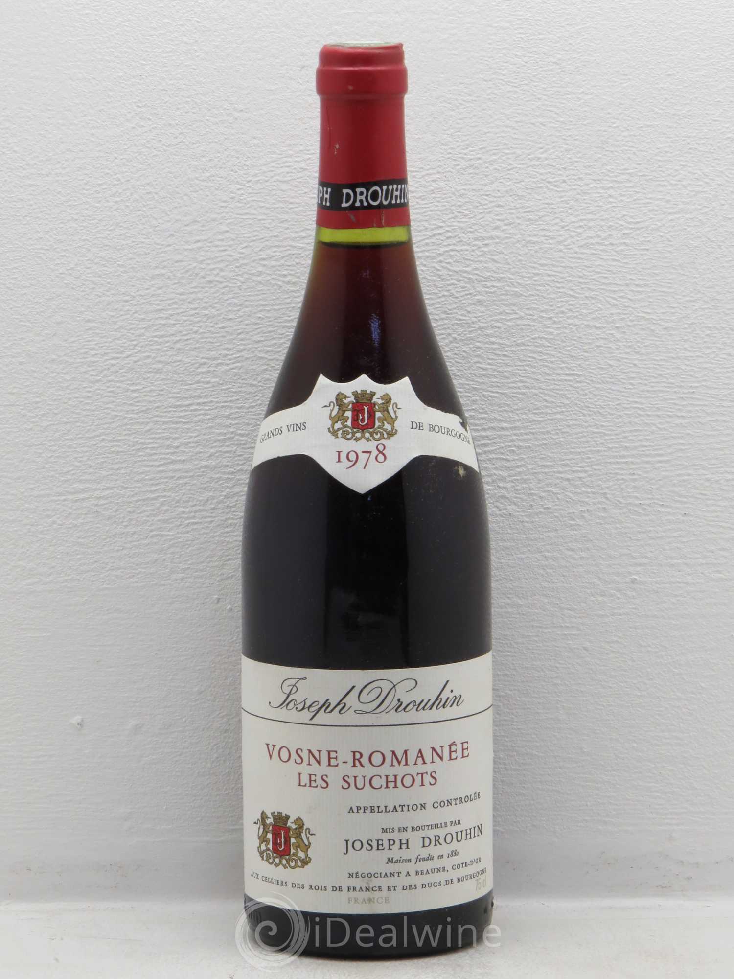 Vosne-Romanée Les Suchots Joseph Drouhin 1978 - Posten von 1 Flasche - 0