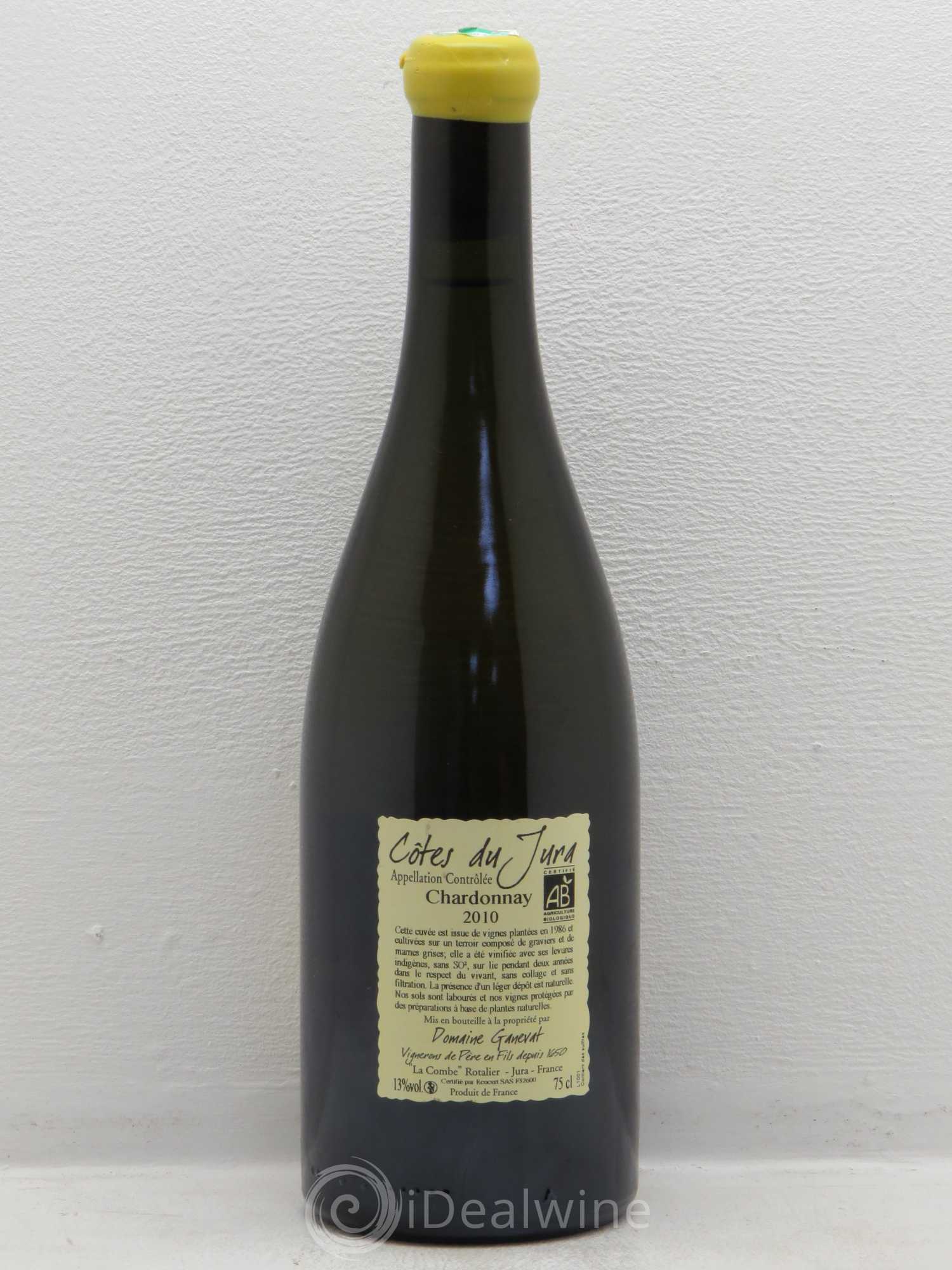 Côtes du Jura Cuvée Florine Jean-François Ganevat (Domaine) 2010 - Lot de 1 bouteille - 1