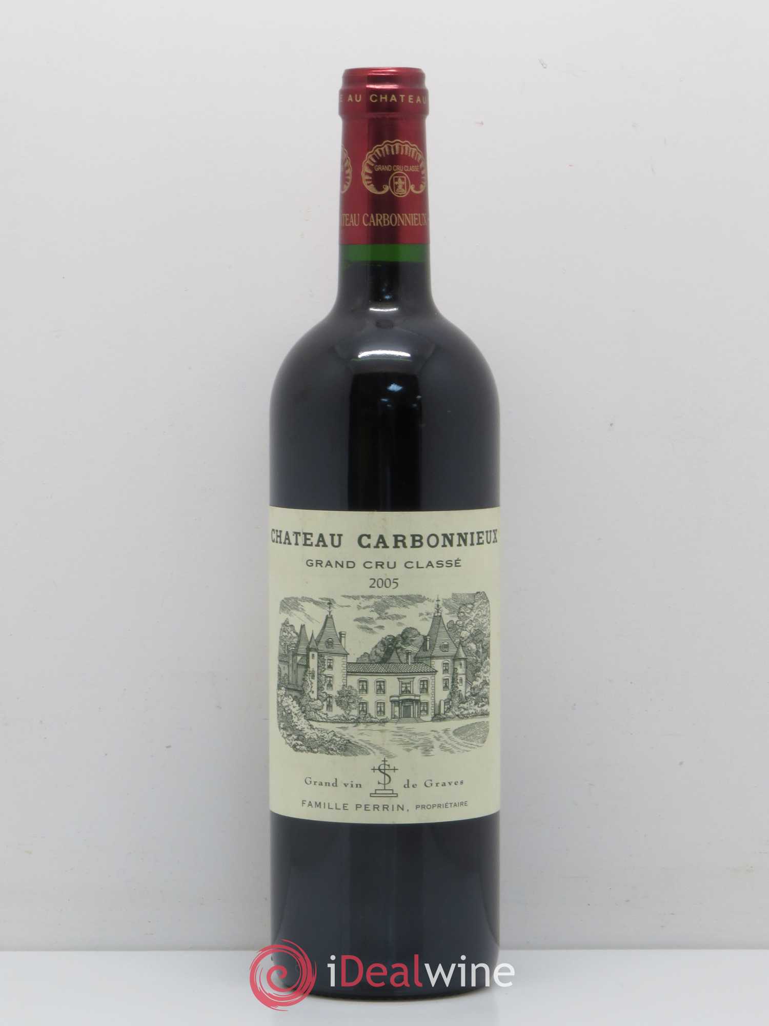 Château Carbonnieux Cru Classé de Graves 2005 - Lot de 1 bouteille - 0