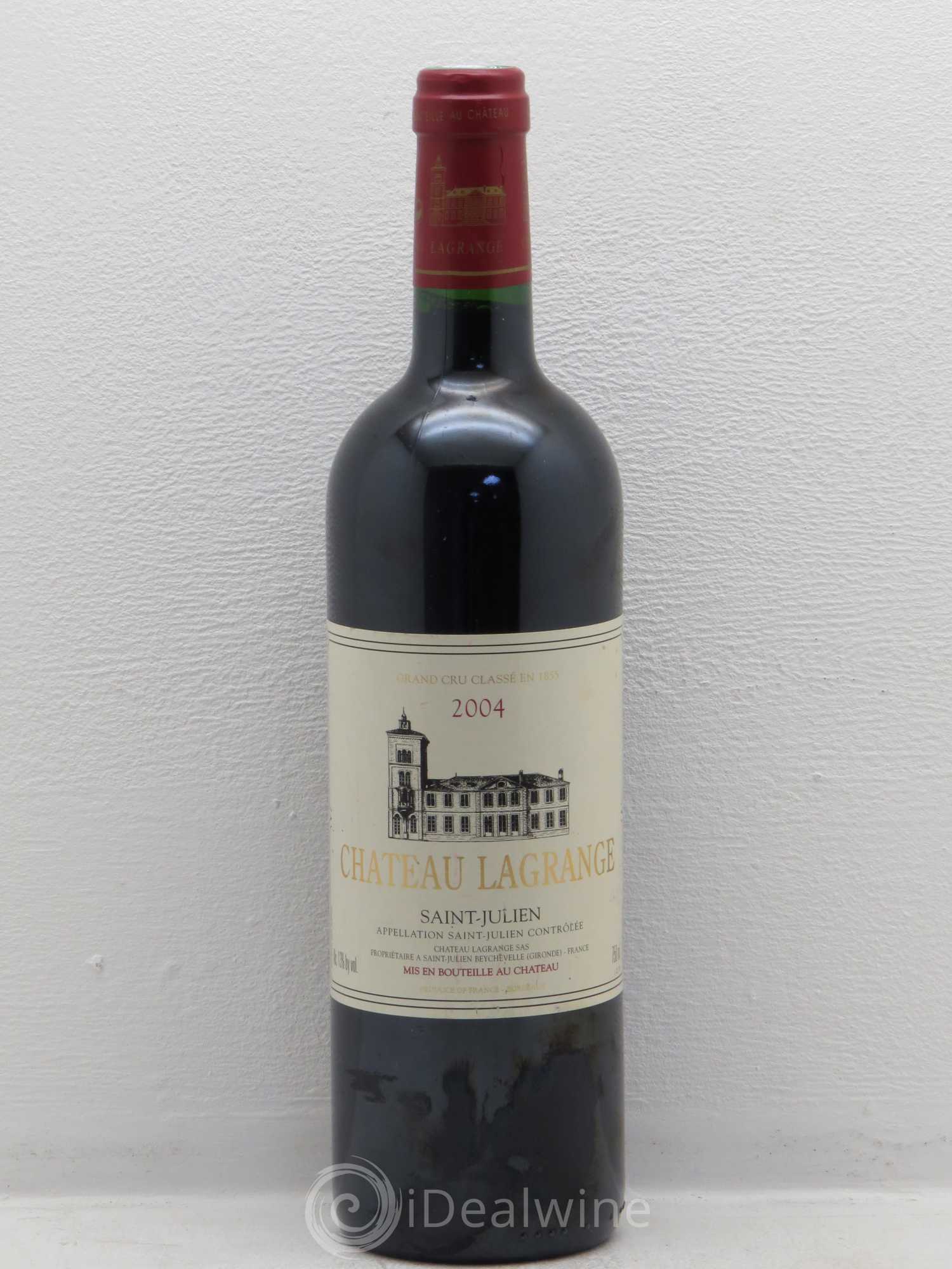 Château Lagrange 3ème Grand Cru Classé 2004 - Lot de 1 bouteille - 0