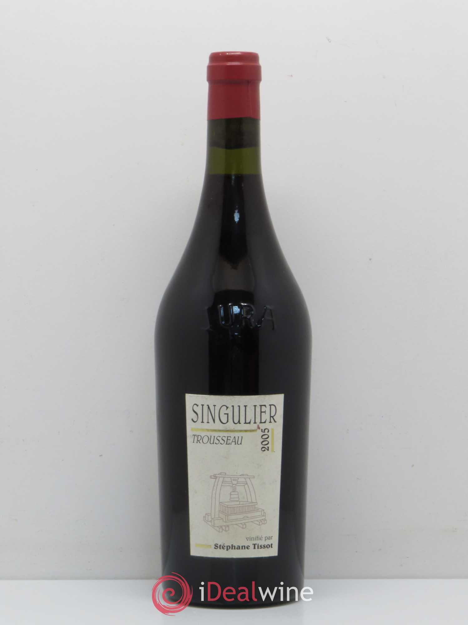 Arbois Trousseau Singulier Bénédicte et Stéphane Tissot 2005 - Lot de 1 bouteille - 0