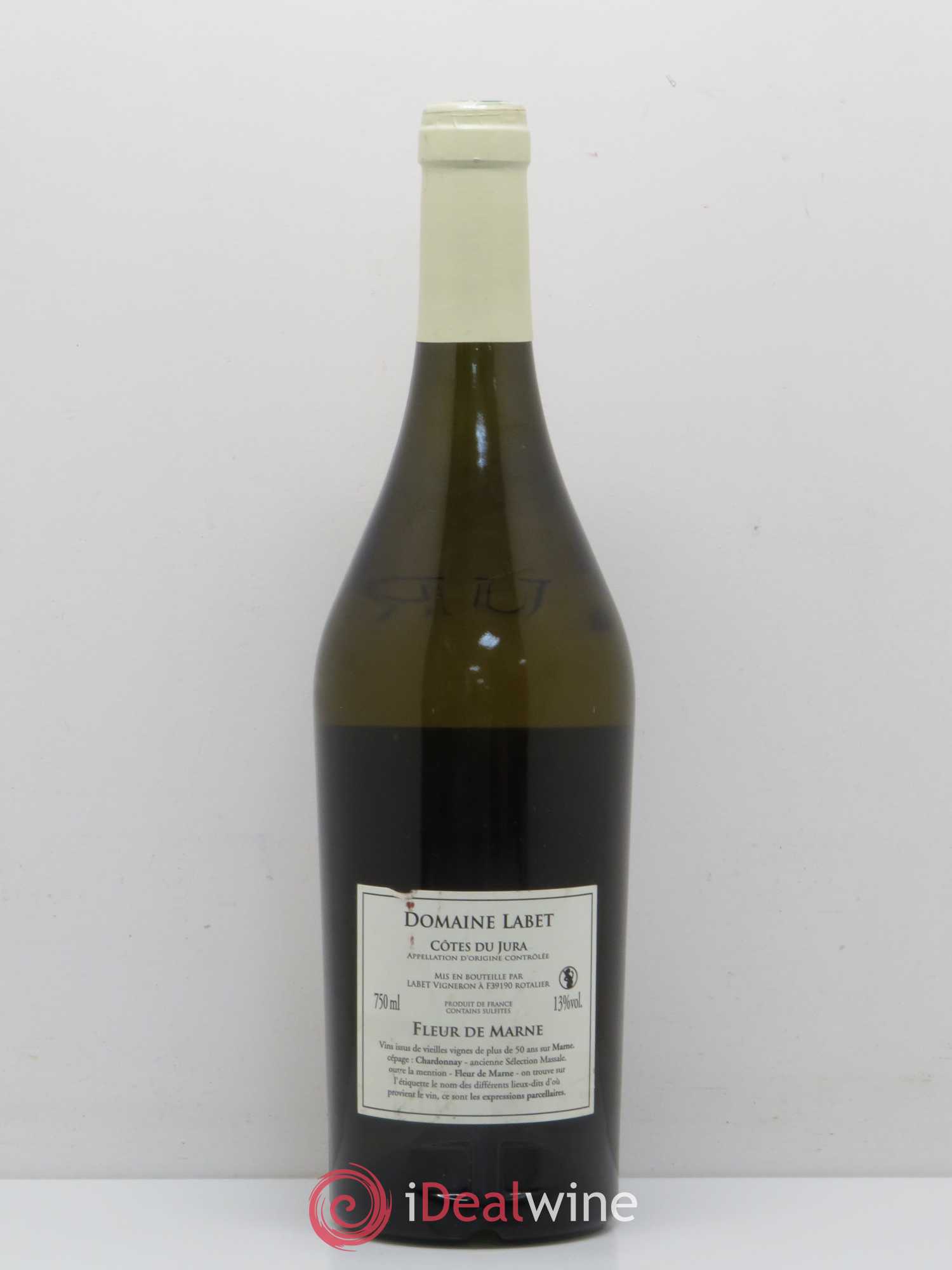 Arbois Fleur de marne Le Montceau Chardonnay Labet 2009 - Posten von 1 Flasche - 1