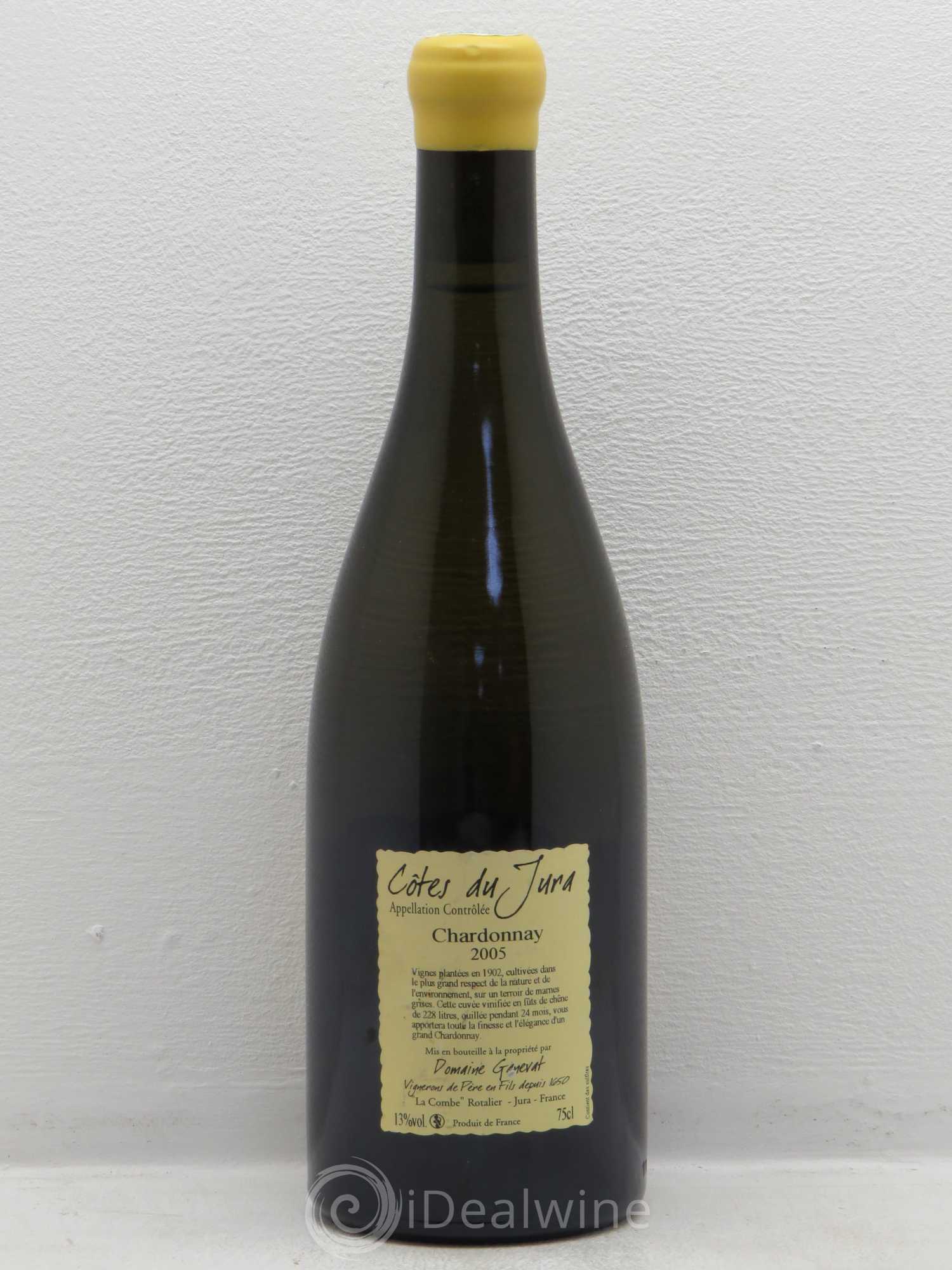Côtes du Jura Les Chalasses Vieilles Vignes Jean-François Ganevat (Domaine) 2005 - Lot de 1 bouteille - 1