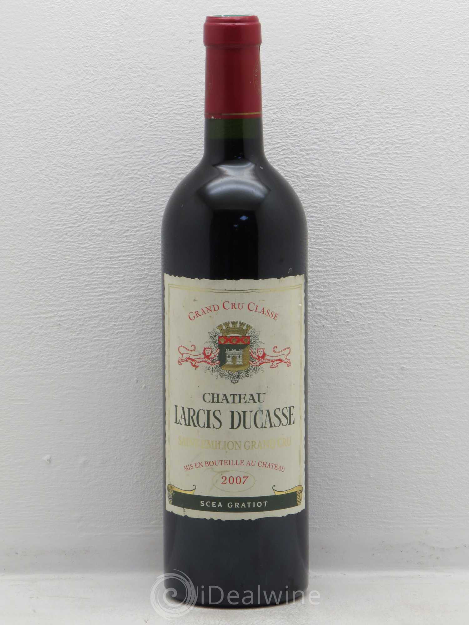 Château Larcis Ducasse 1er Grand Cru Classé B 2007 - Lot de 1 bouteille - 0