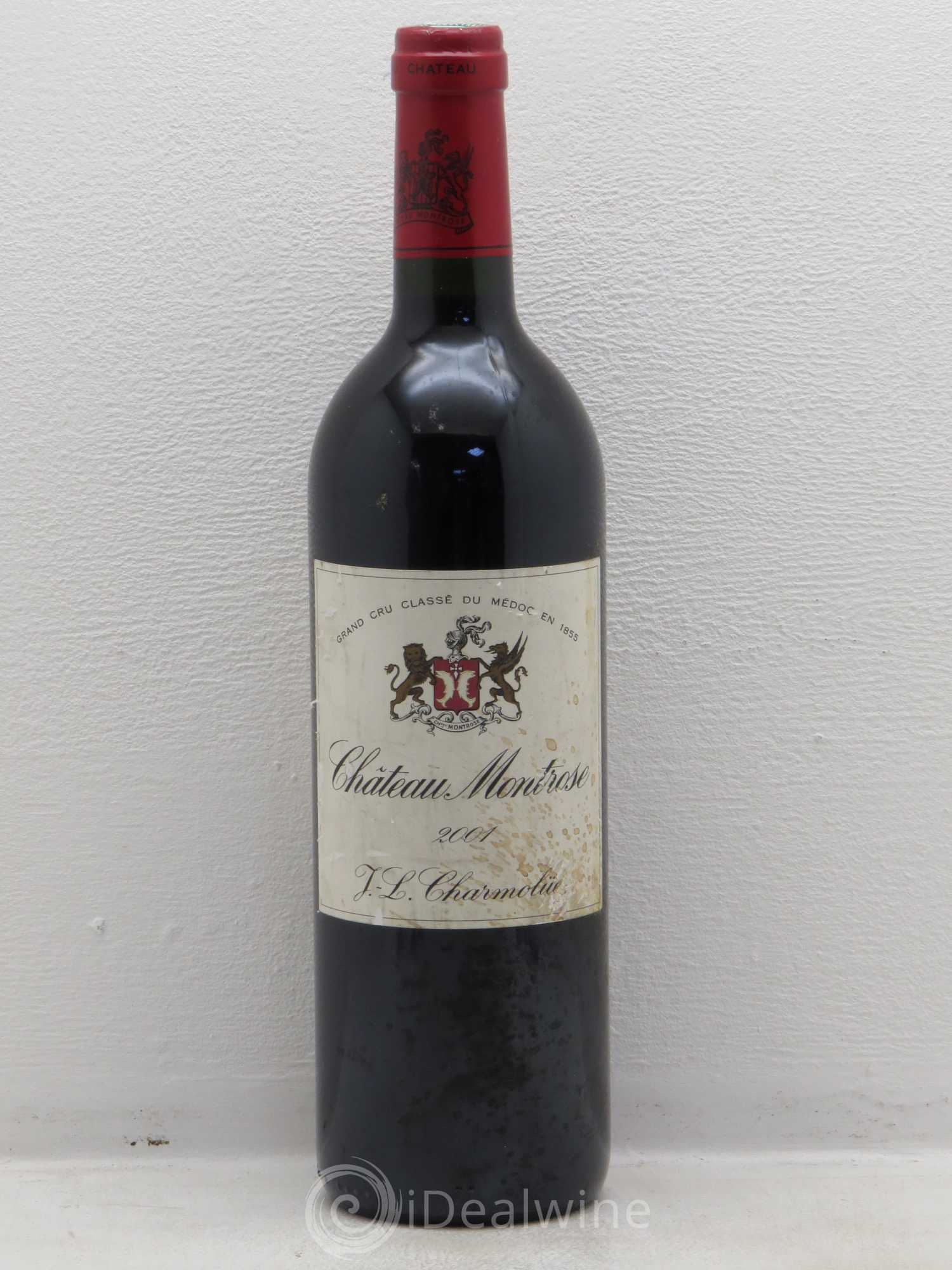 Château Montrose 2ème Grand Cru Classé 2001 - Lot de 1 bouteille - 0