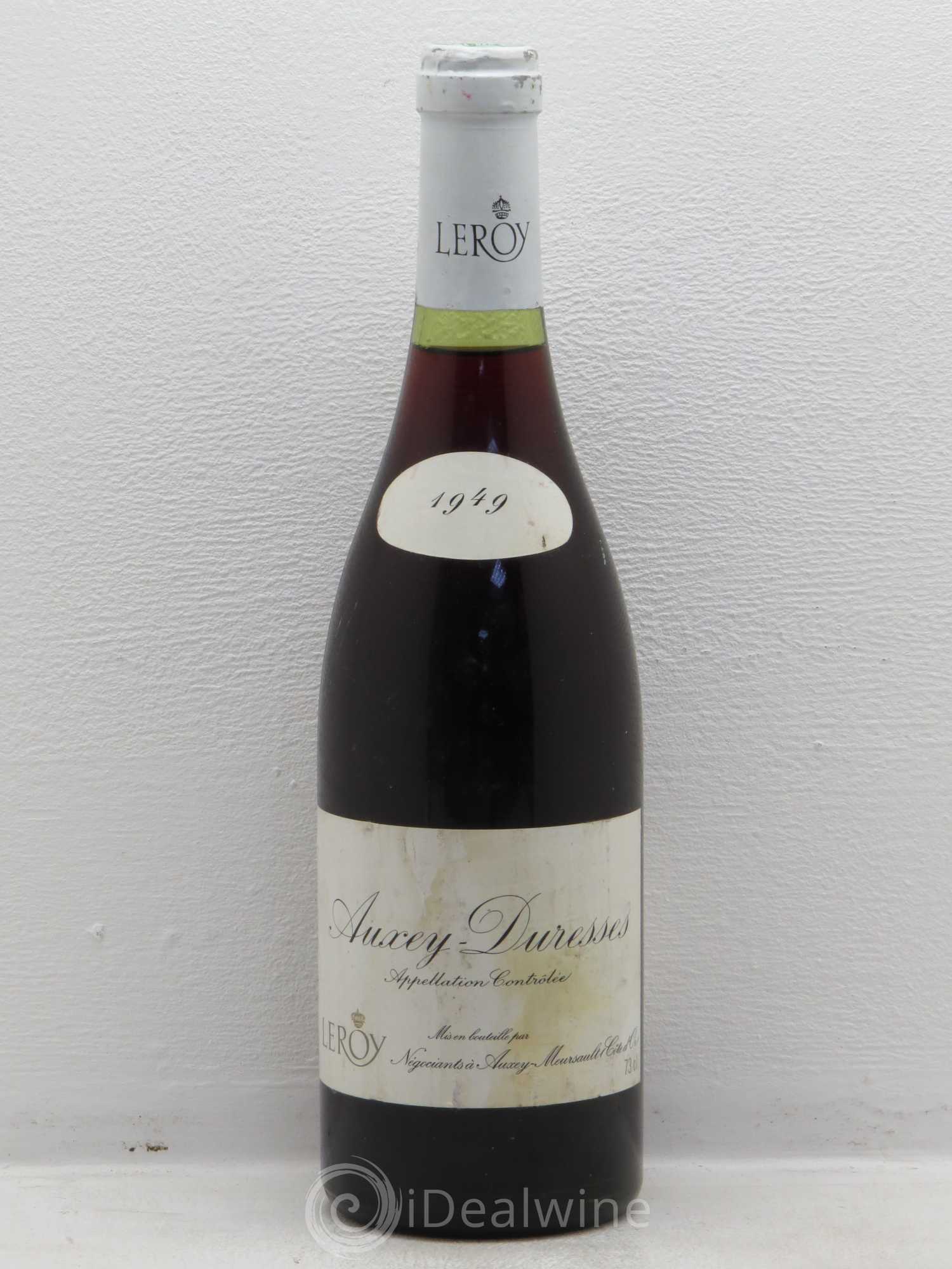 Auxey-Duresses Leroy 1949 - Lot de 1 bouteille - 0