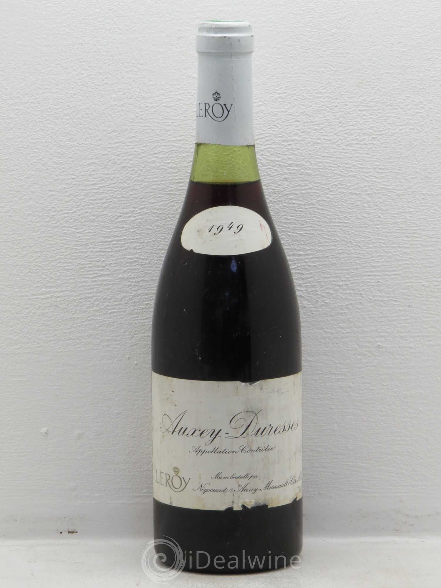 Auxey-Duresses Leroy 1949 - Lot de 1 bouteille - 0