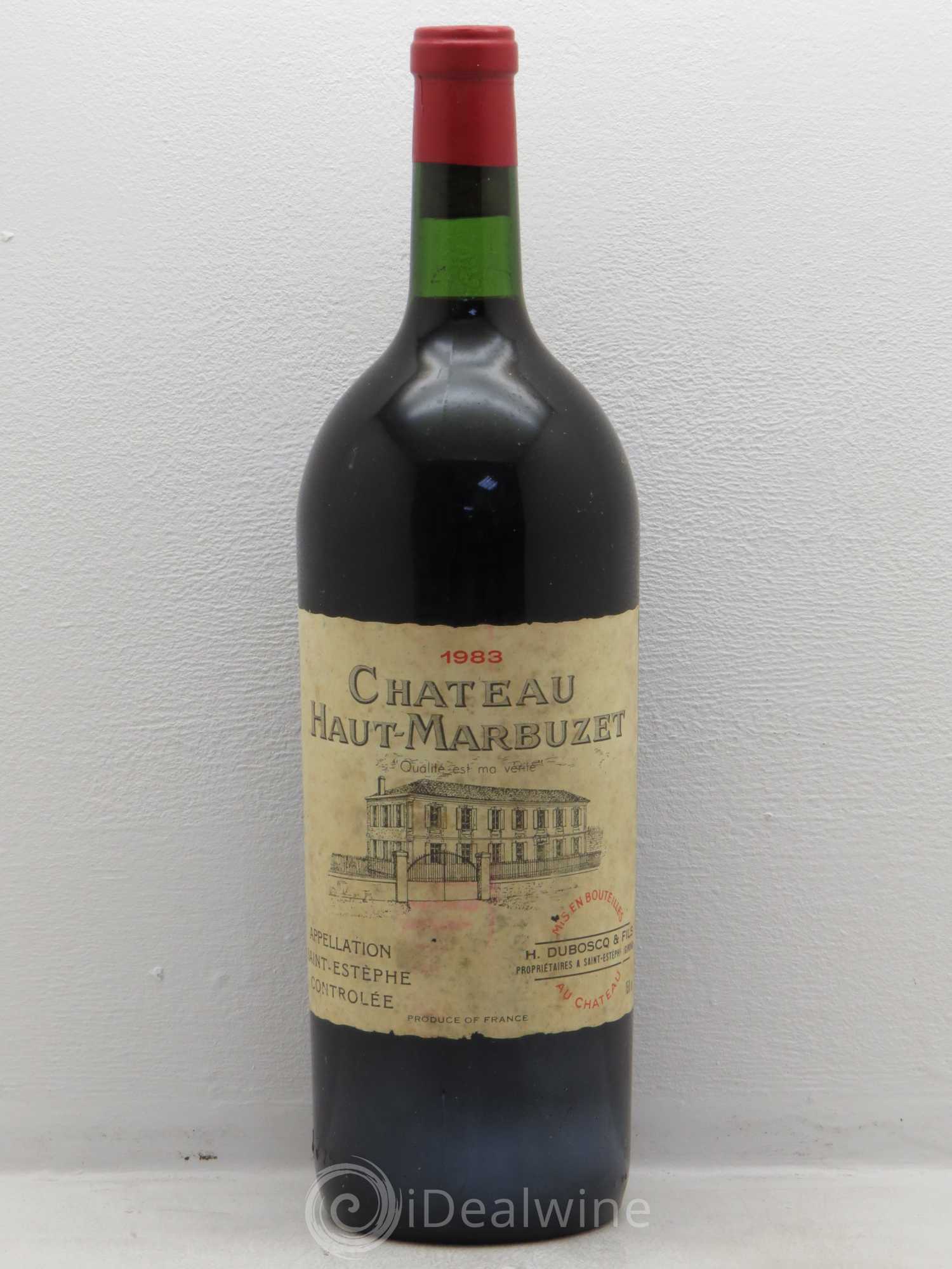 Château Haut Marbuzet 1983 - Lot de 1 magnum - 0