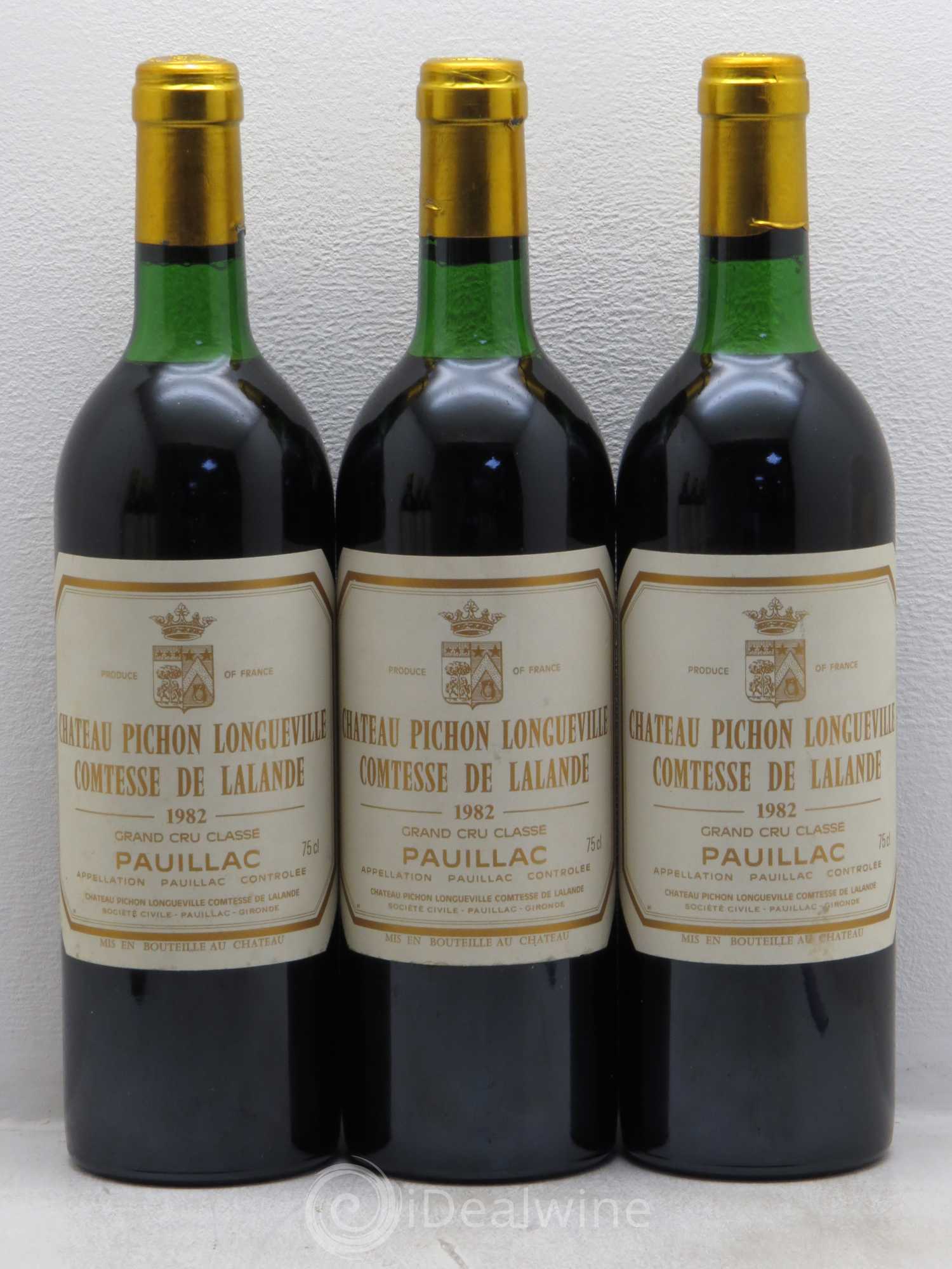 Château Pichon Longueville Comtesse de Lalande 2ème Grand Cru Classé 1982 - Lot de 6 bouteilles - 2