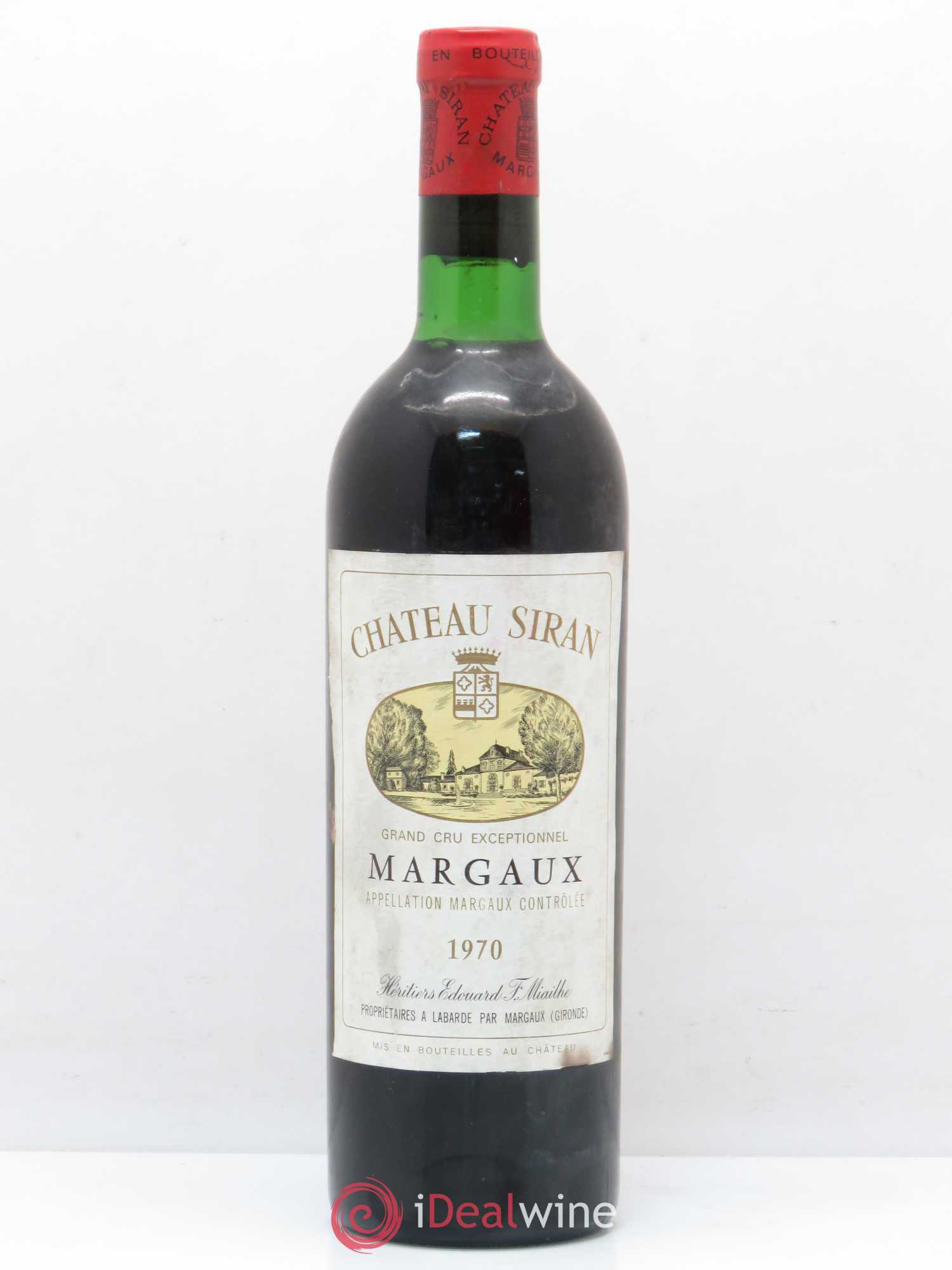 Château Siran 1970 - Lot de 1 bouteille - 0