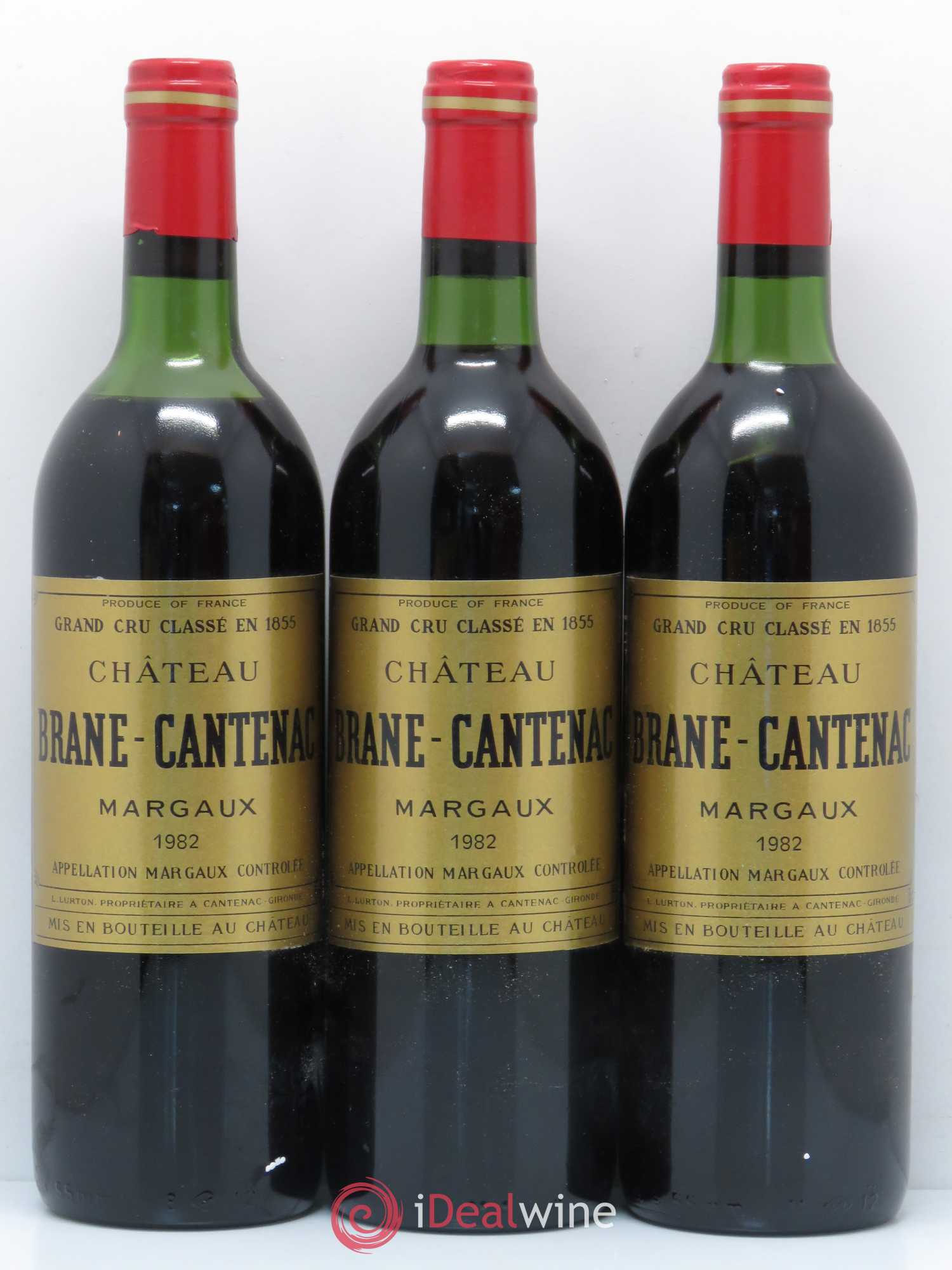 Château Brane Cantenac 2ème Grand Cru Classé 1982 - Lot de 6 bouteilles - 2