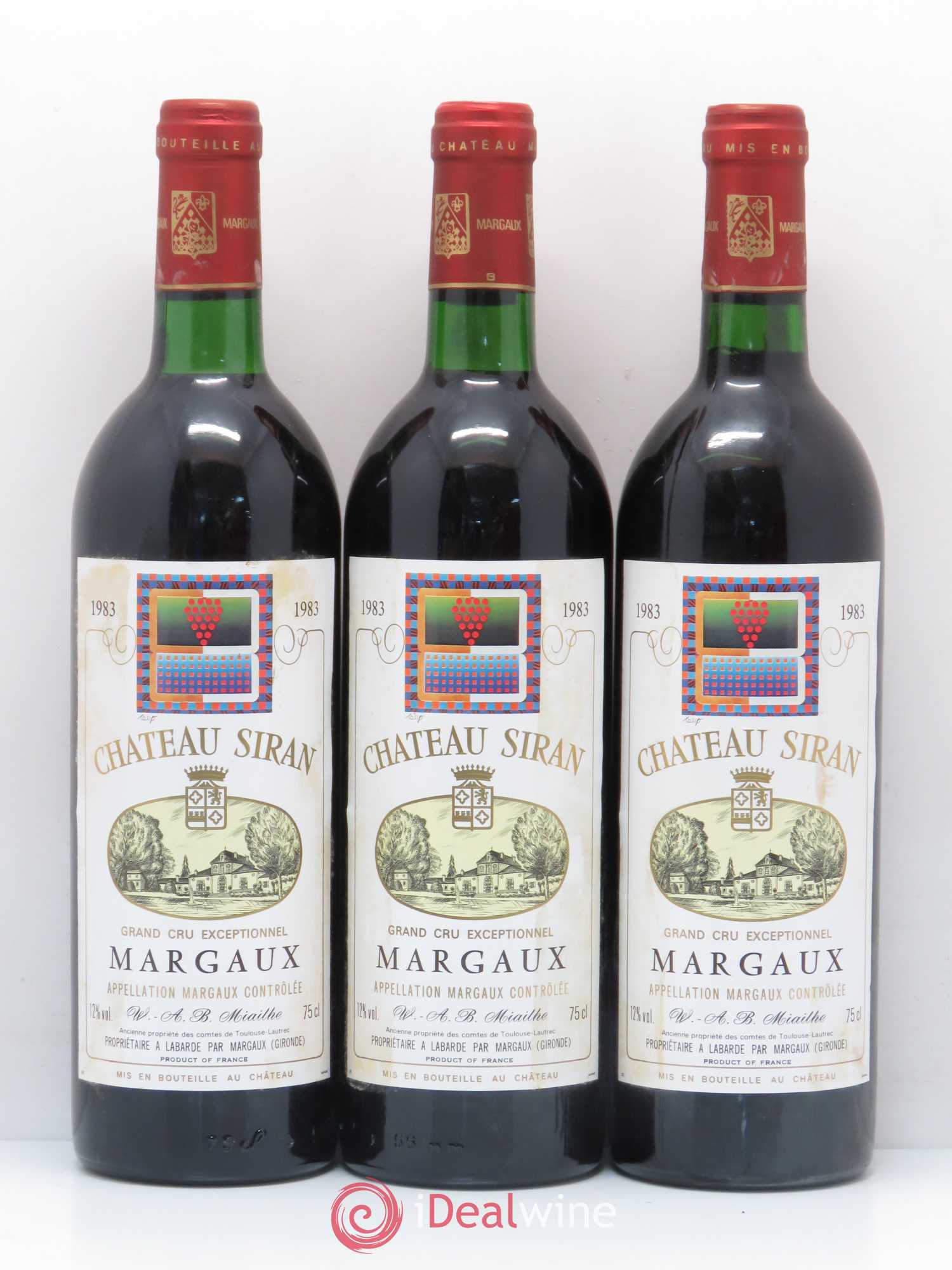Château Siran 1983 - Lot de 11 bouteilles - 1