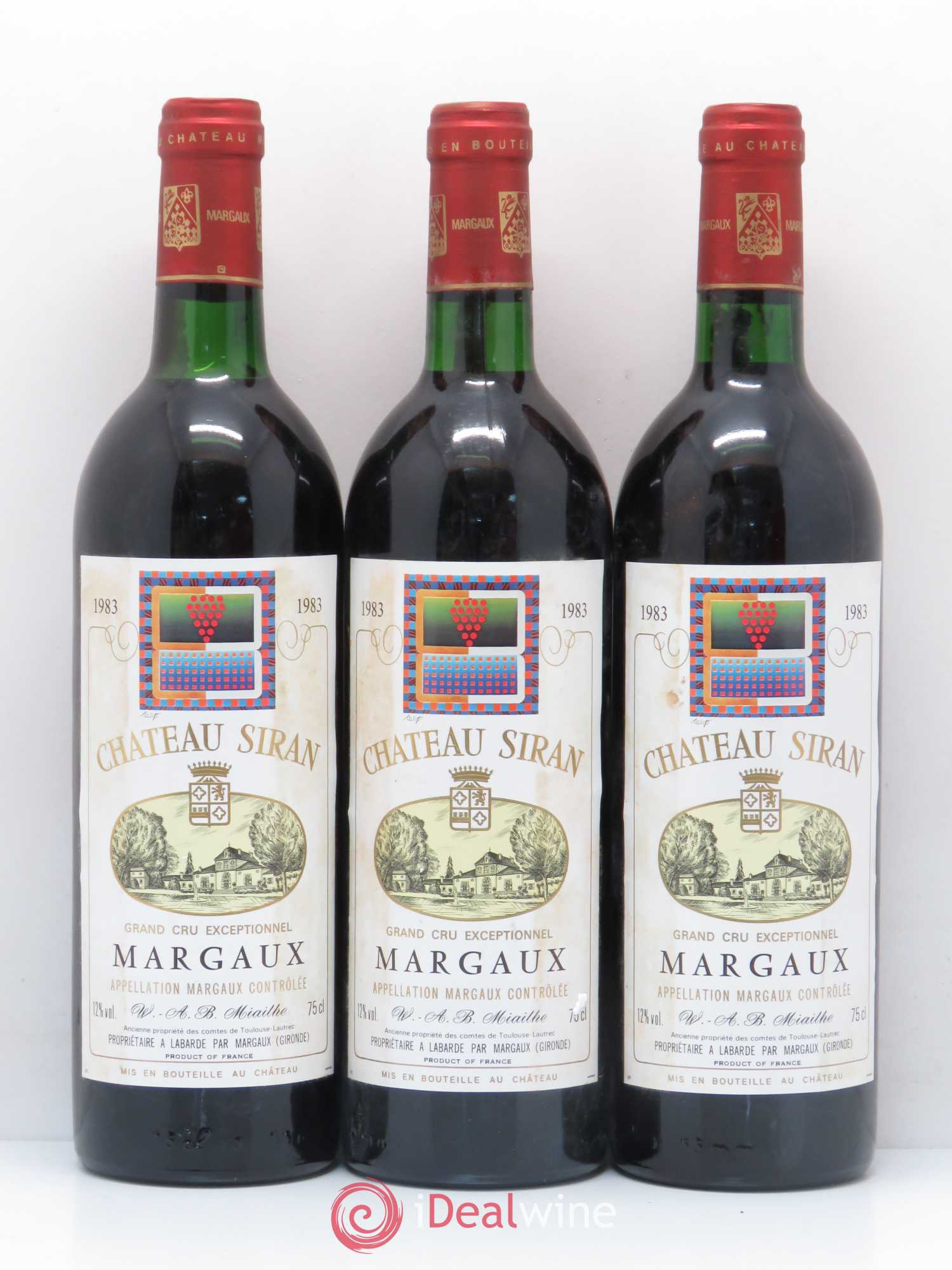 Château Siran 1983 - Lot de 11 bouteilles - 3