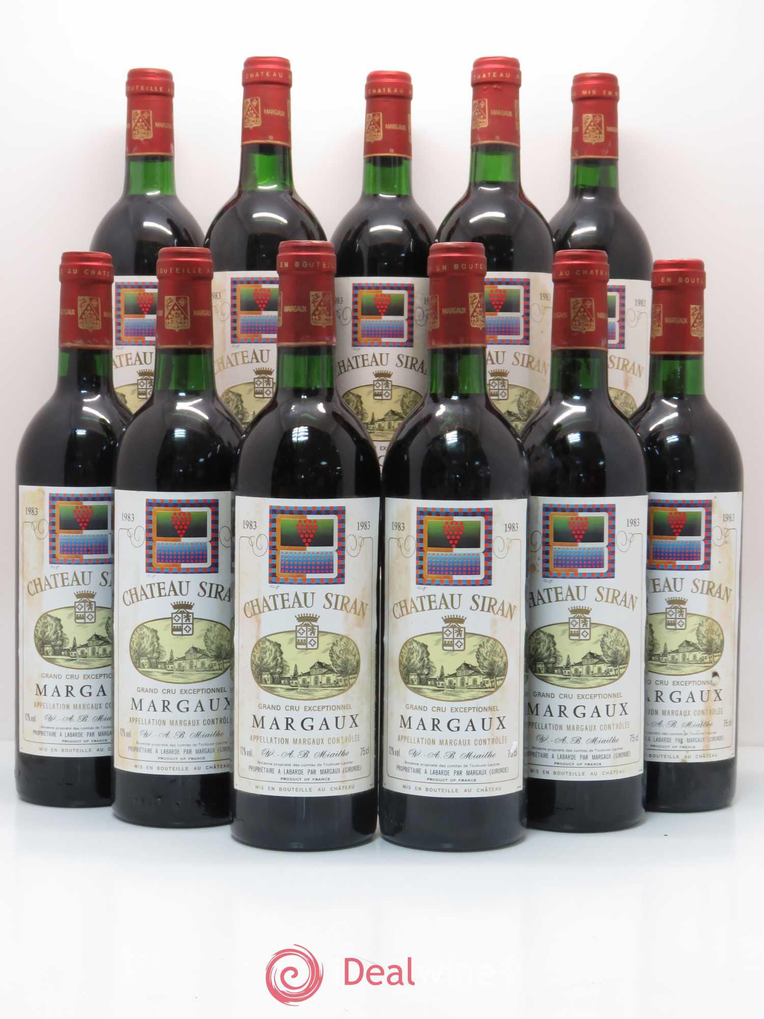 Château Siran 1983 - Lot de 11 bouteilles - 0