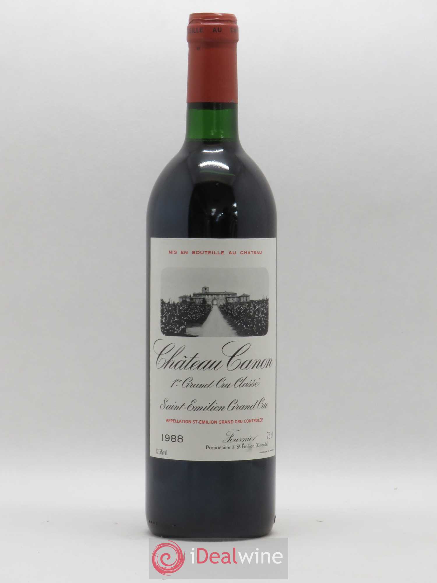 Château Canon 1er Grand Cru Classé B 1988 - Lot de 1 bouteille - 0