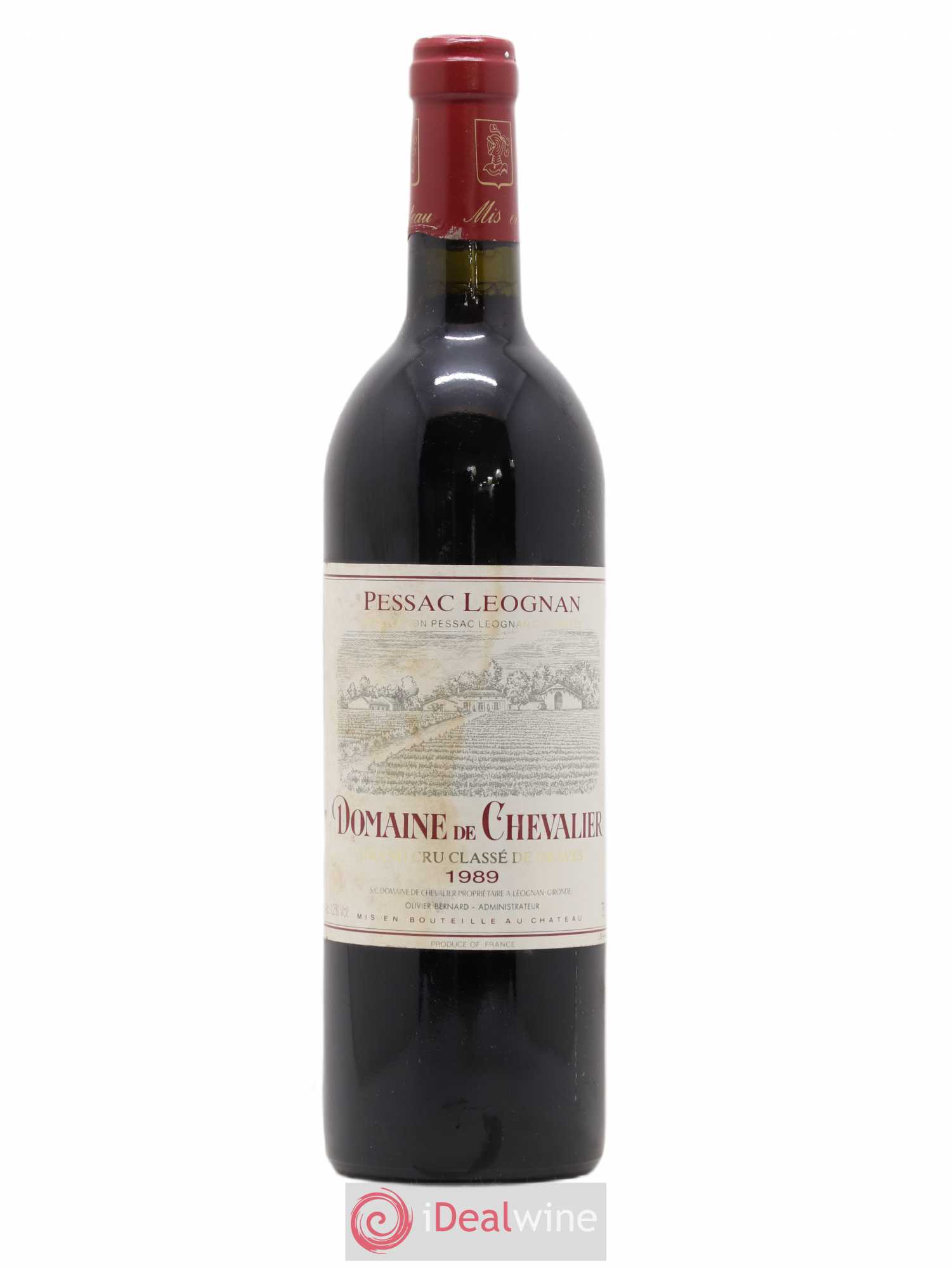 Domaine de Chevalier Cru Classé de Graves 1989 - Lot de 1 bouteille - 0