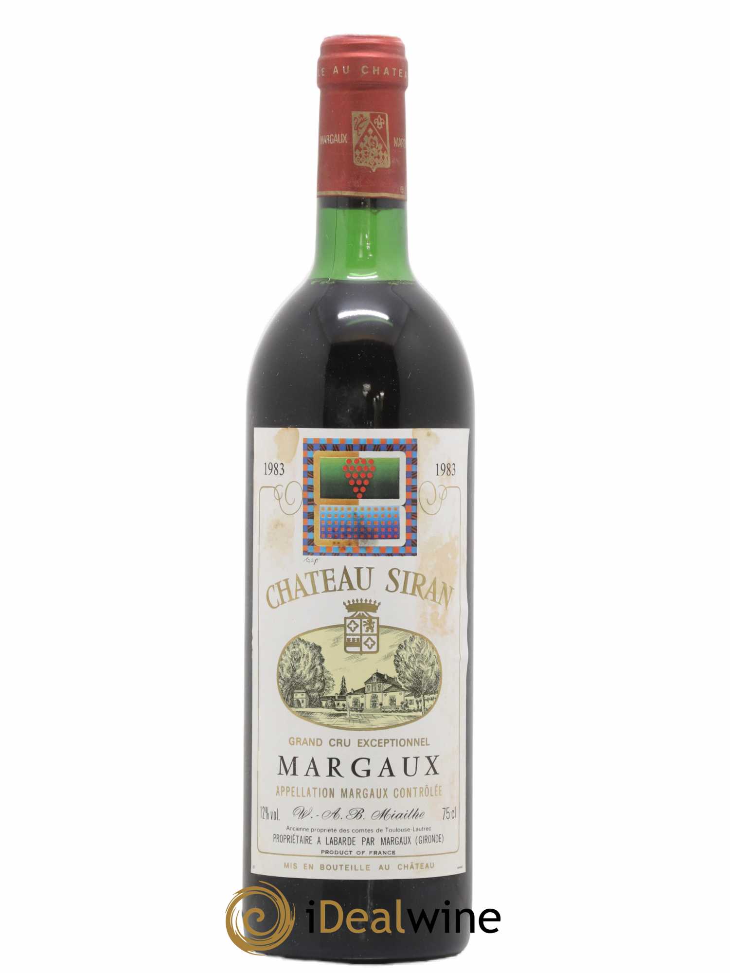 Château Siran 1983 - Lot de 1 bouteille - 0