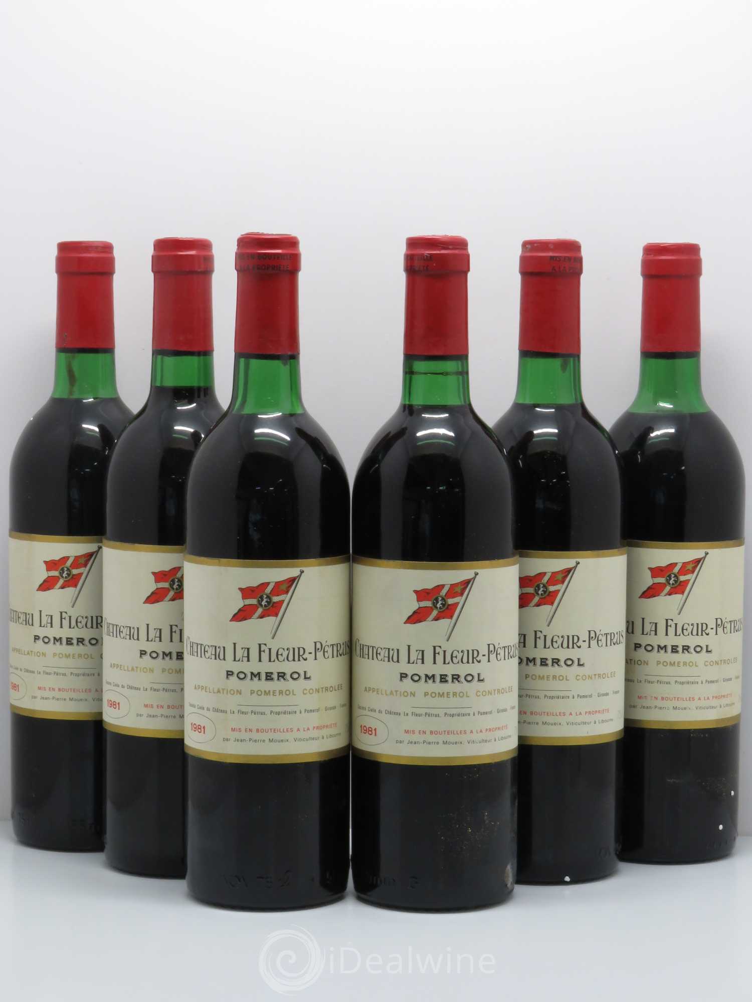 Château la Fleur Petrus 1981 - Lot de 6 bouteilles - 0