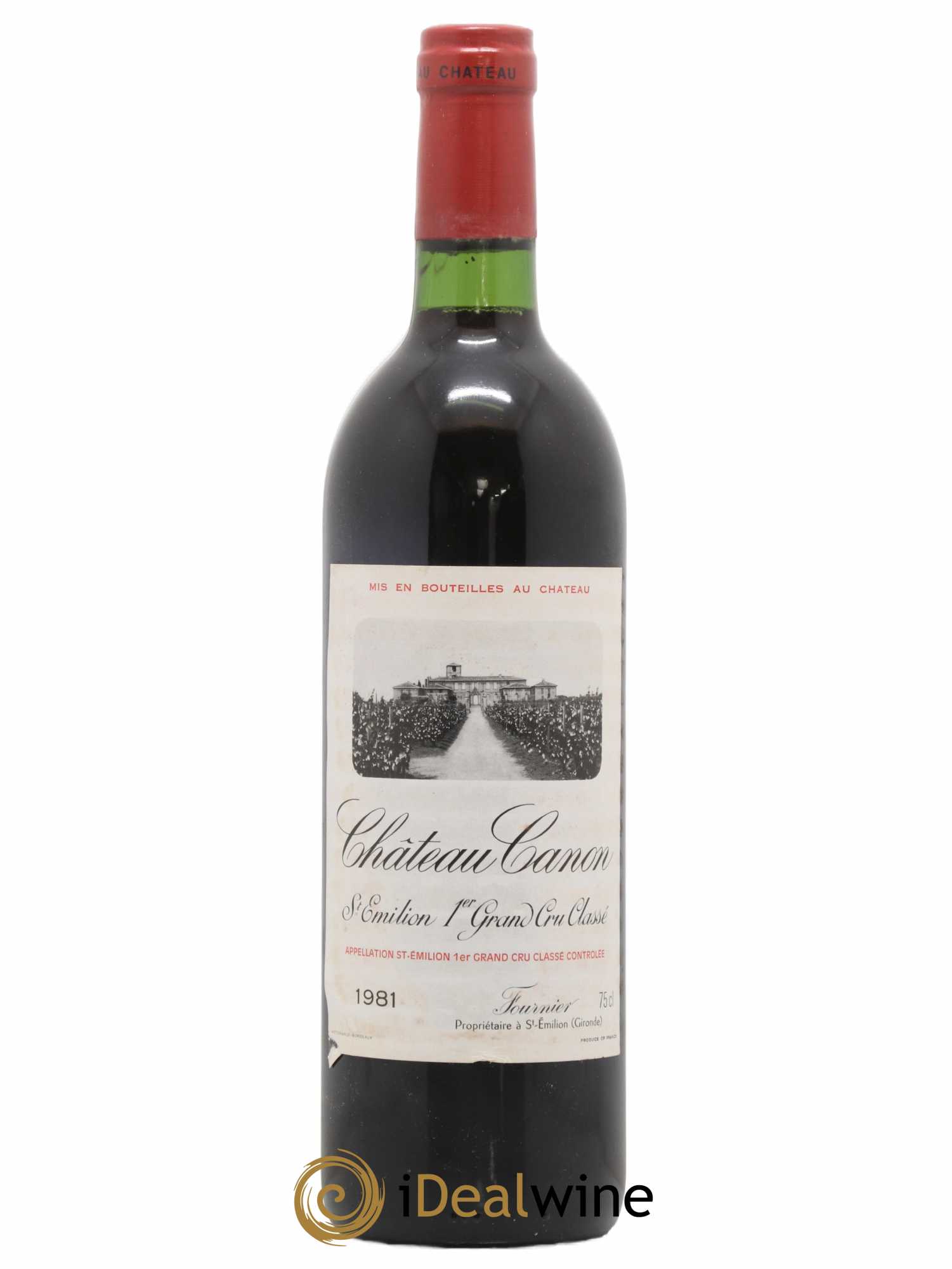 Château Canon 1er Grand Cru Classé B 1981 - Lot de 1 bouteille - 0