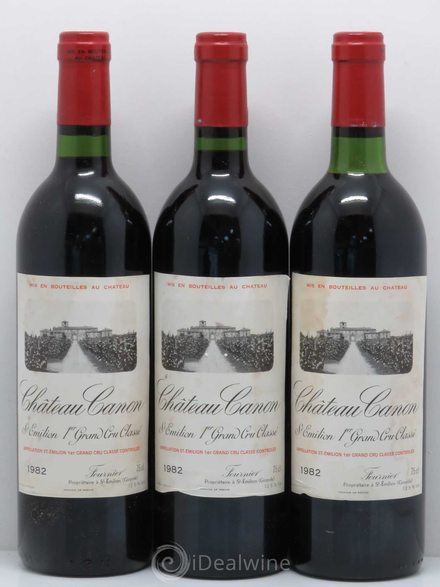 Château Canon 1er Grand Cru Classé B 1982 - Lot de 6 bouteilles - 2
