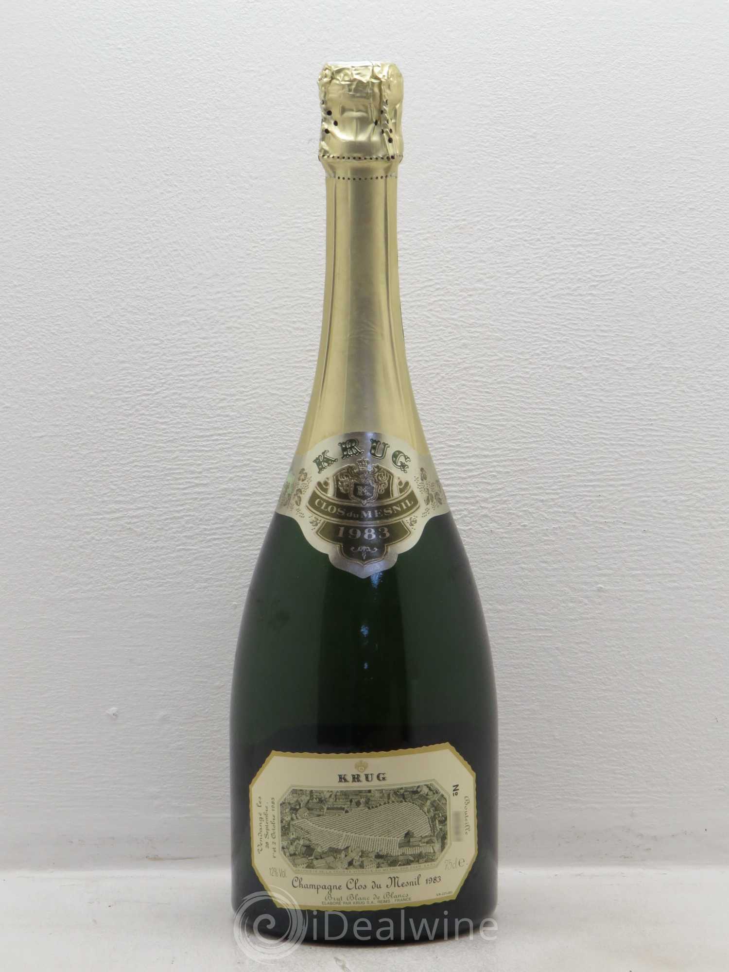 Clos du Mesnil Krug 1983 - Lot de 1 bouteille - 0