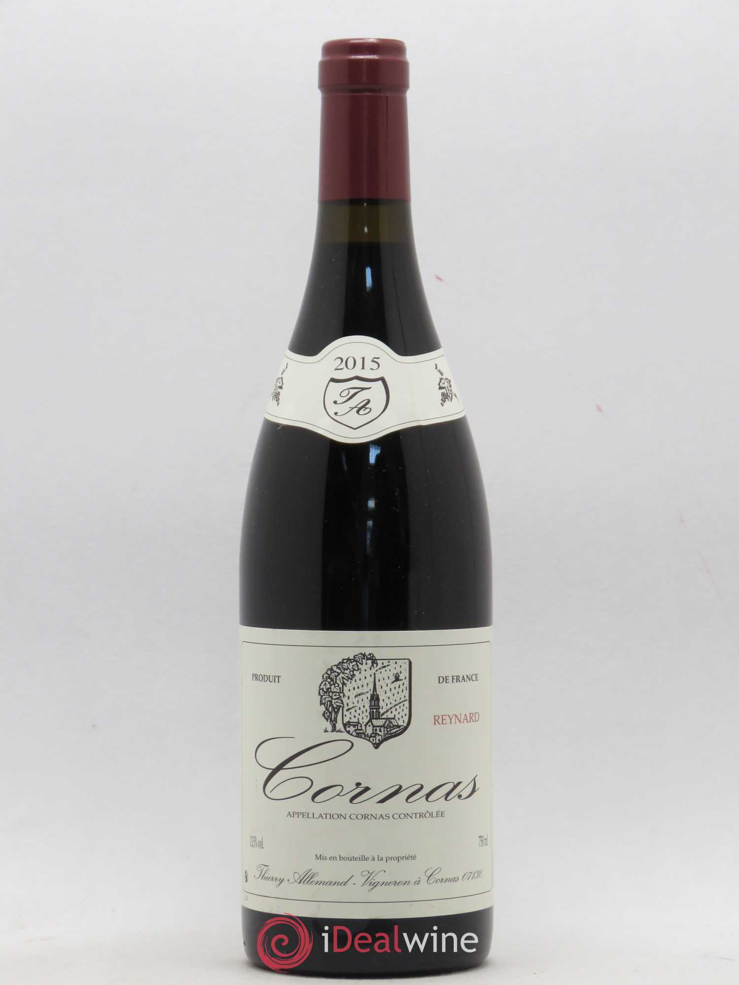 Cornas Reynard Thierry Allemand 2015 - Lot de 1 bouteille - 0