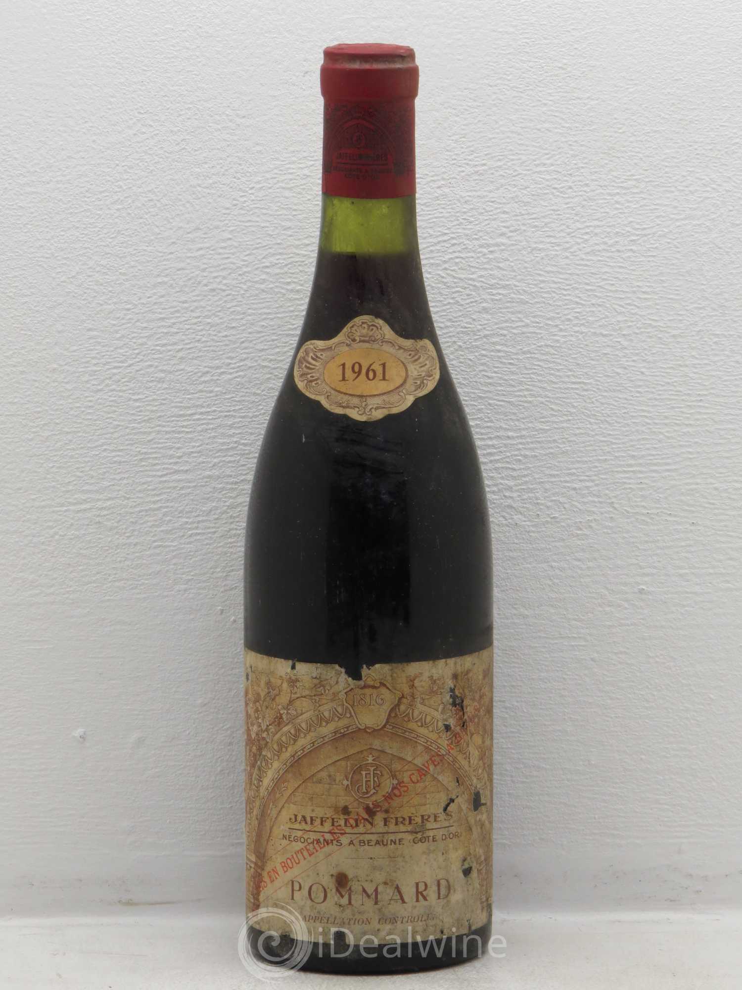 Pommard Jaffelin Frères 1961 - Posten von 1 Flasche - 0