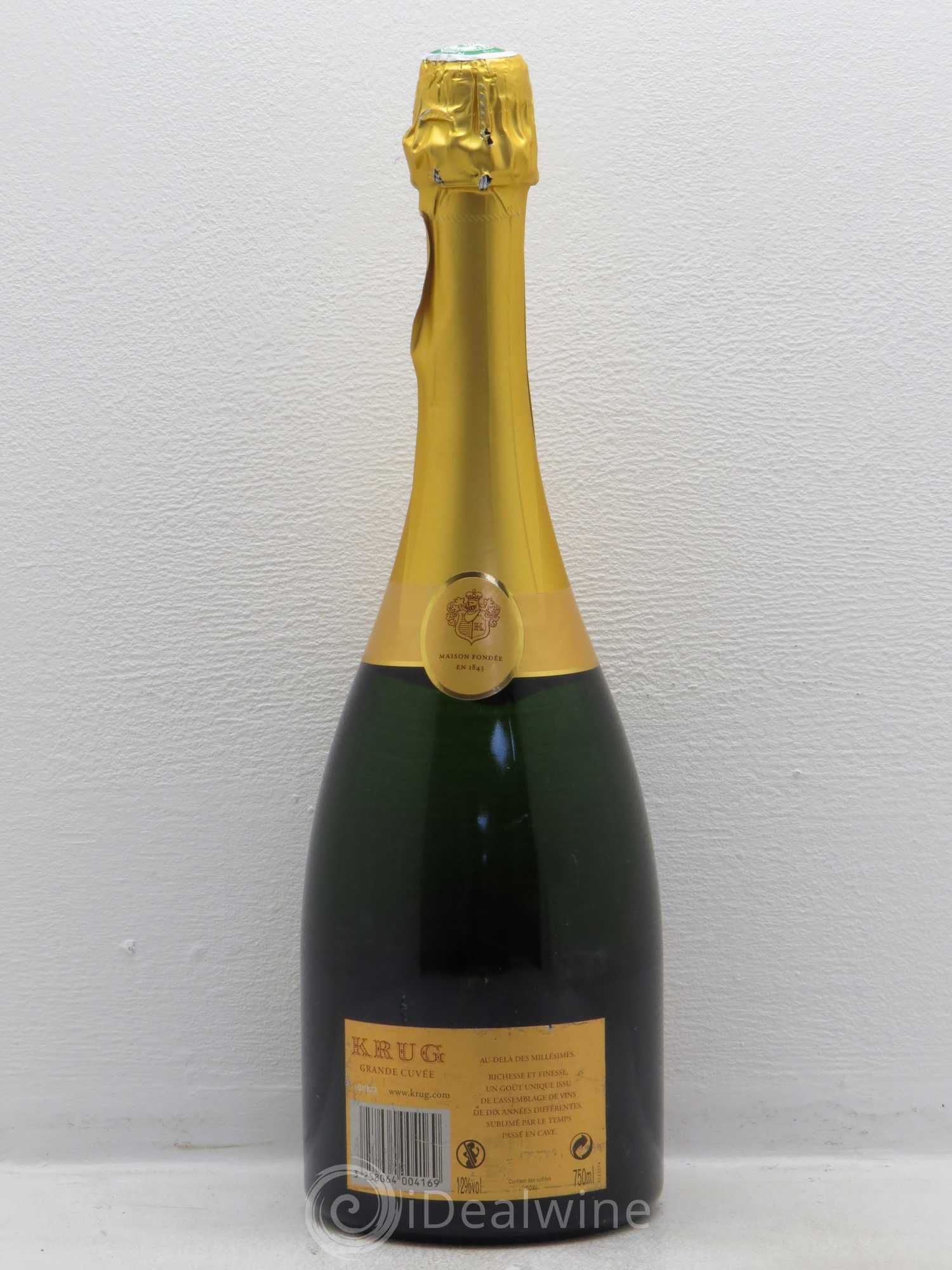 Grande Cuvée Brut Krug - Lot de 1 bouteille - 1