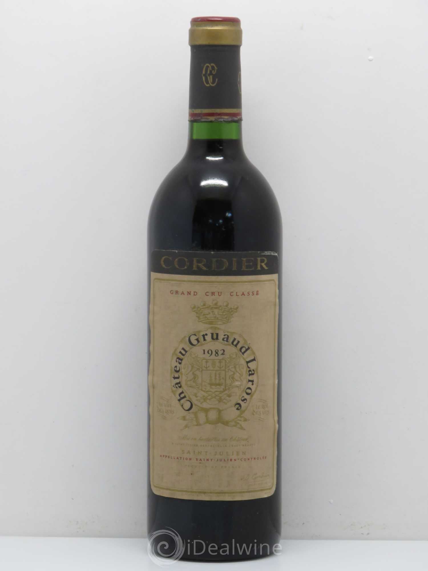 Château Gruaud Larose 2ème Grand Cru Classé 1982 - Lot de 1 bouteille - 0