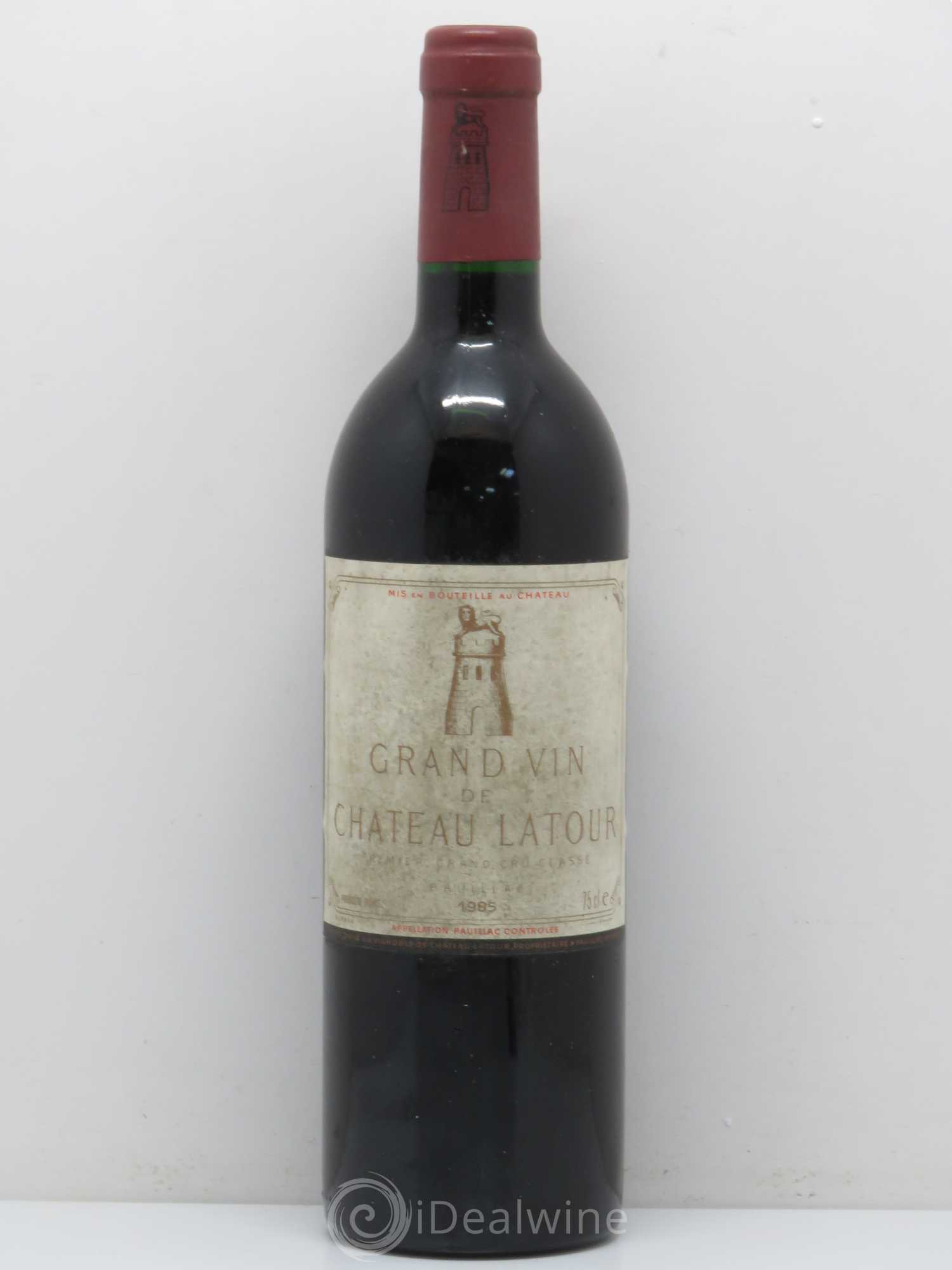 Château Latour 1er Grand Cru Classé 1985 - Lot de 1 bouteille - 0