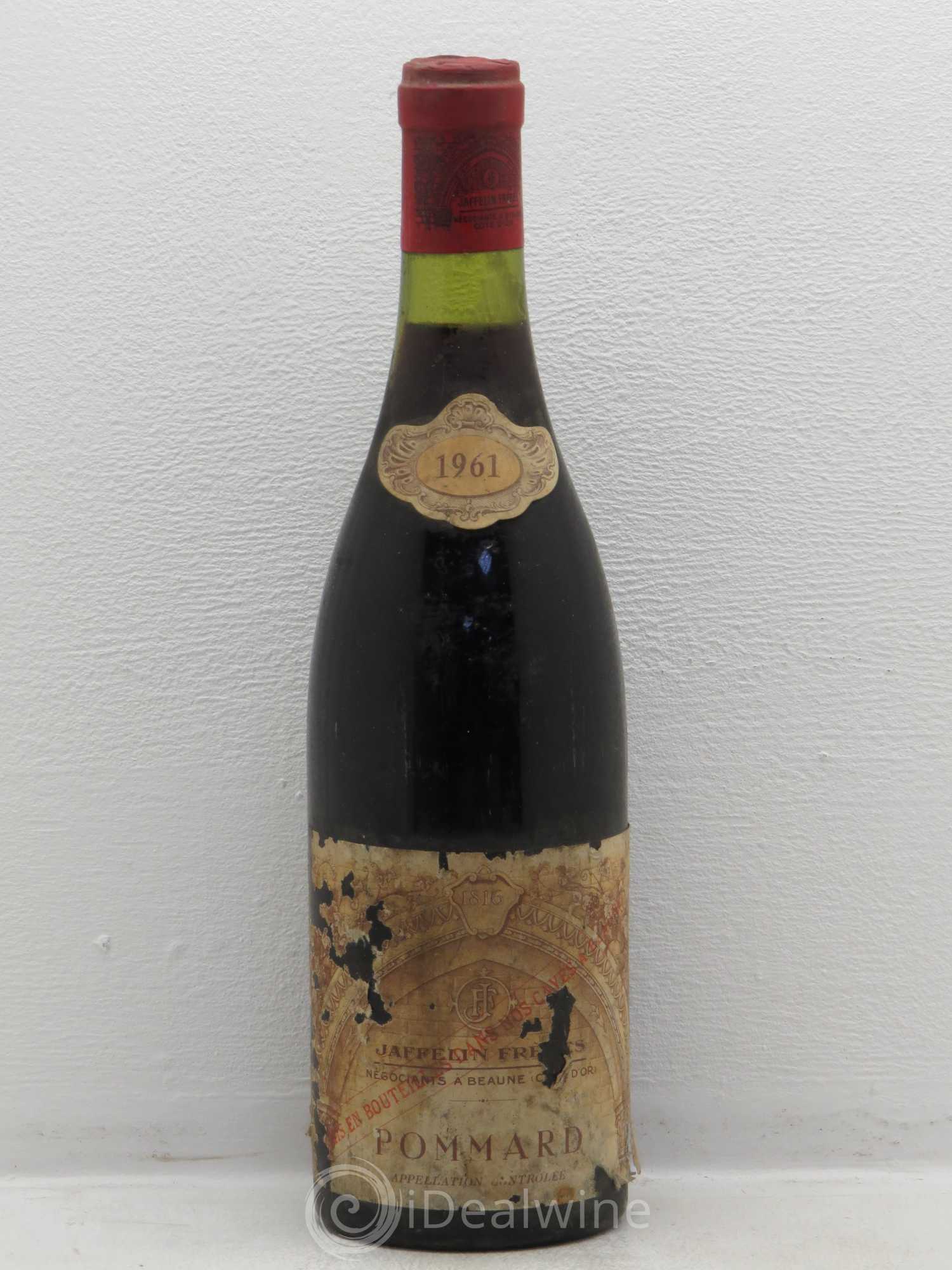 Pommard Jaffelin Frères 1961 - Lot de 1 bouteille - 0