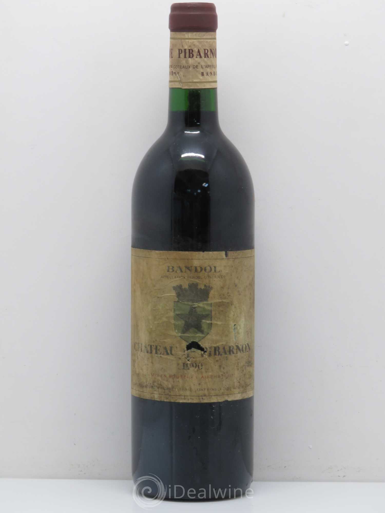 Bandol Château de Pibarnon Comte de Saint-Victor 1990 - Lot de 1 bouteille - 0