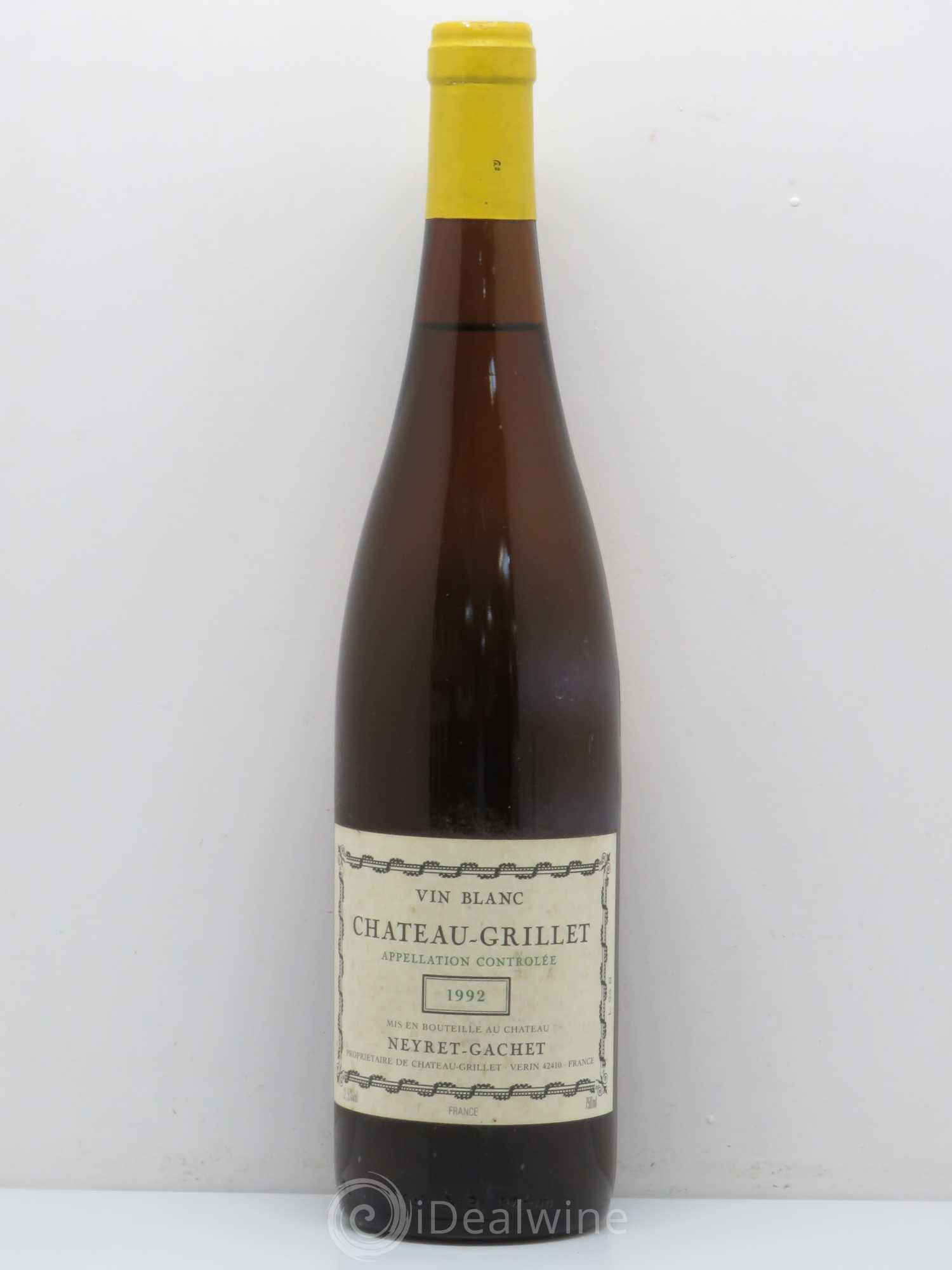 Château Grillet Château-Grillet 1992 - Lot de 1 bouteille - 0