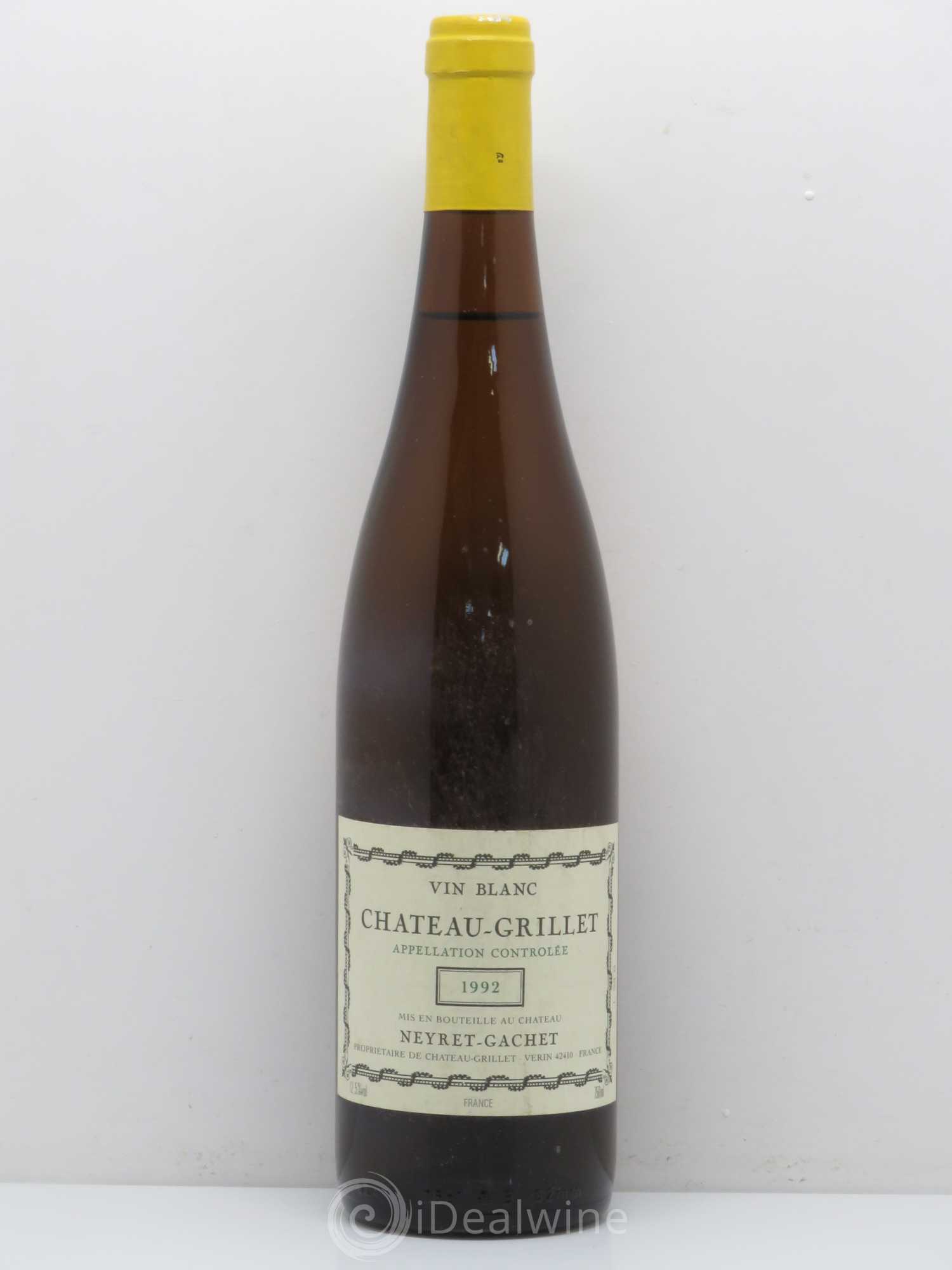 Château Grillet Château-Grillet 1992 - Lot de 1 bouteille - 0