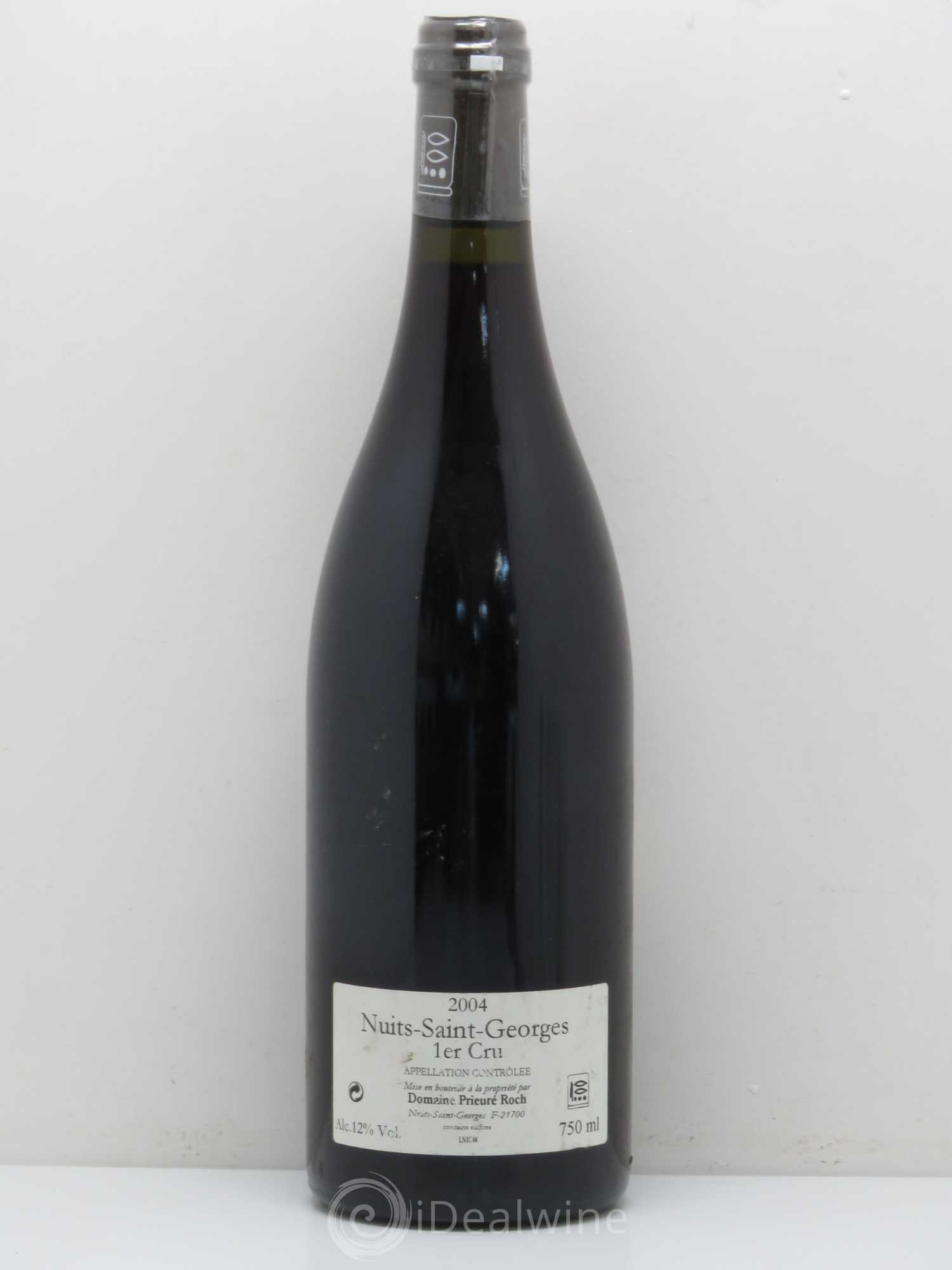 Nuits-Saint-Georges 1er Cru Prieuré Roch 2004 - Lot de 1 bouteille - 1