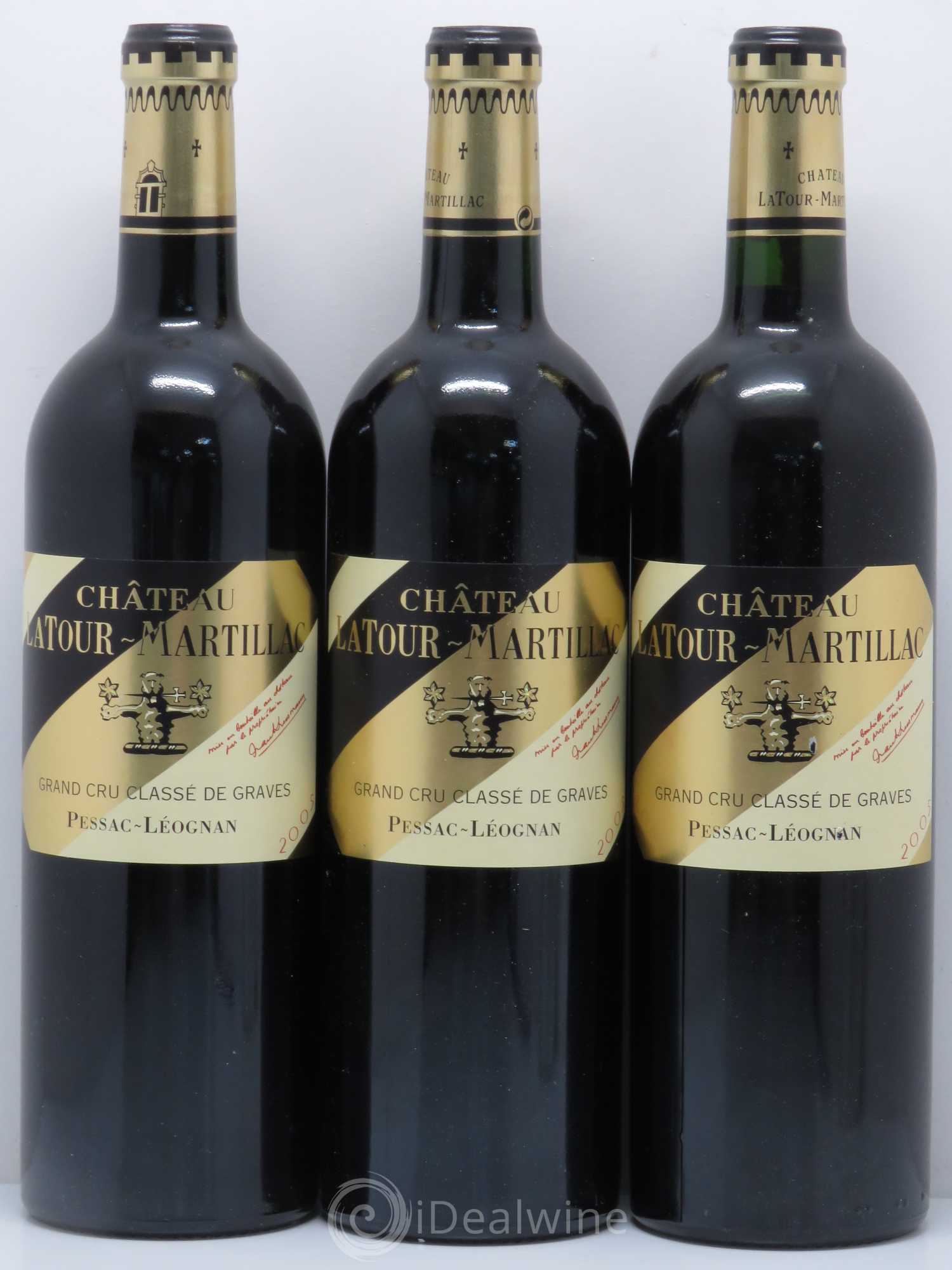 Château Latour-Martillac Cru Classé de Graves 2005 - Lot de 6 bouteilles - 2