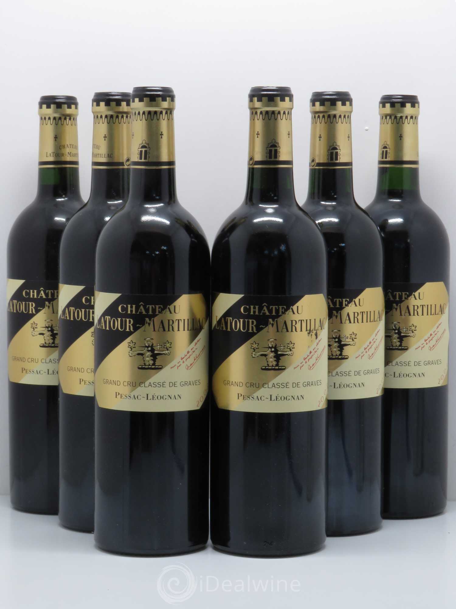 Château Latour-Martillac Cru Classé de Graves 2005 - Lot de 6 bouteilles - 0