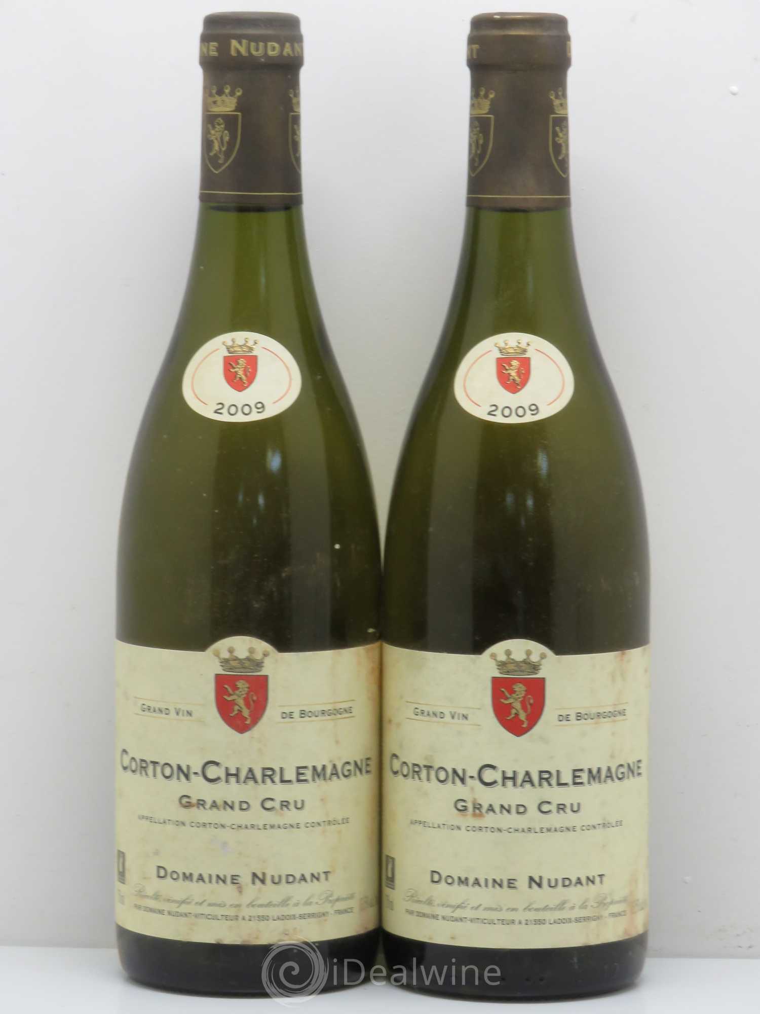 Corton-Charlemagne Grand Cru Nudant 2009 - Lot de 2 bouteilles - 0
