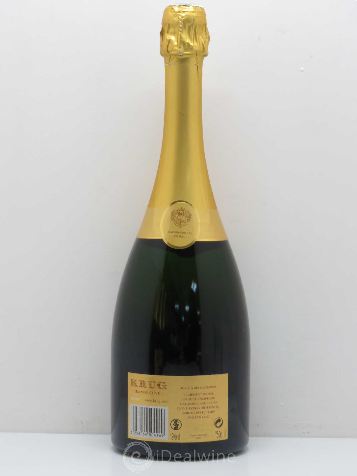 Grande Cuvée Brut Krug - Lot de 1 bouteille - 1