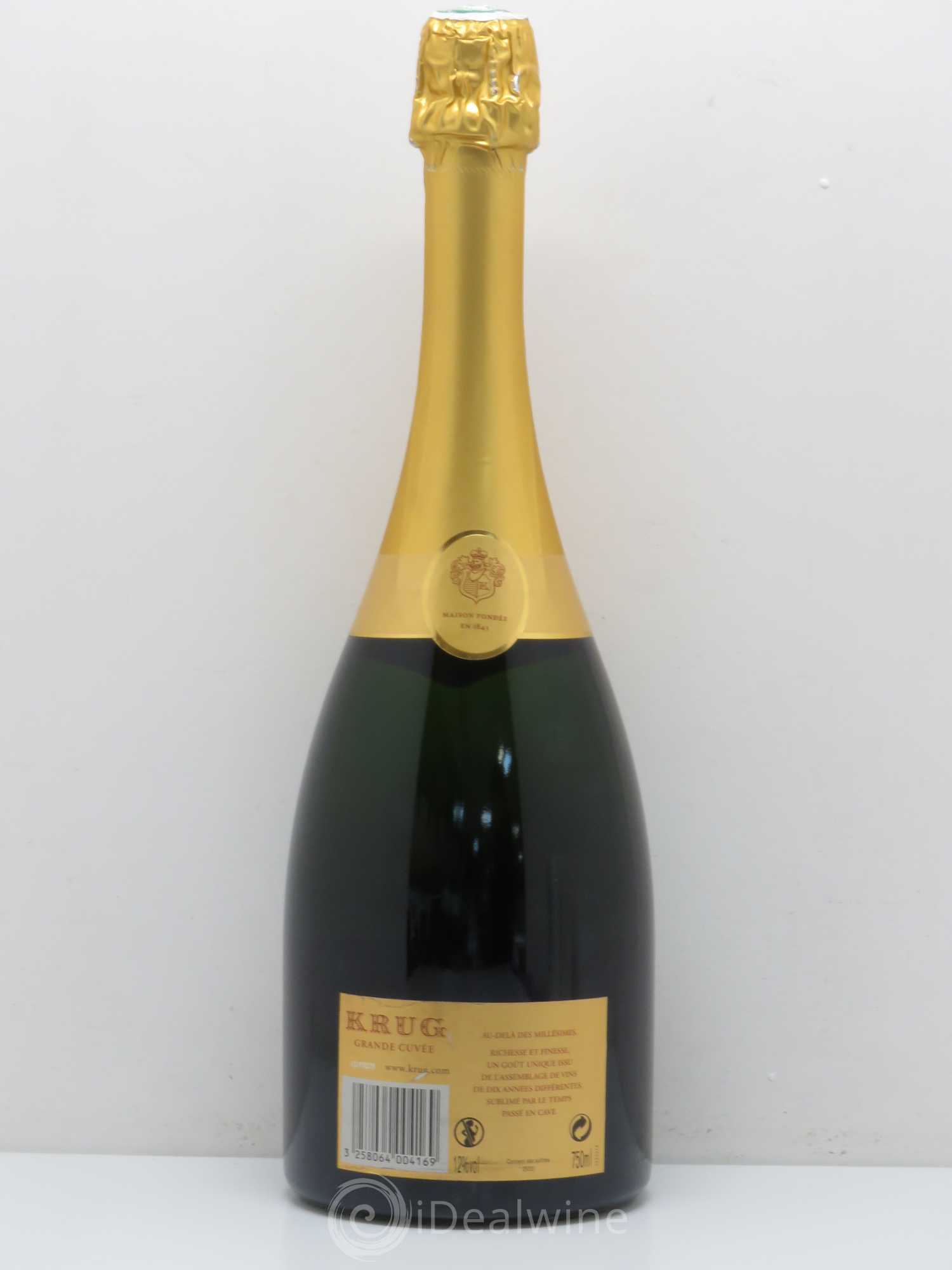 Grande Cuvée Brut Krug - Lot de 1 bouteille - 1