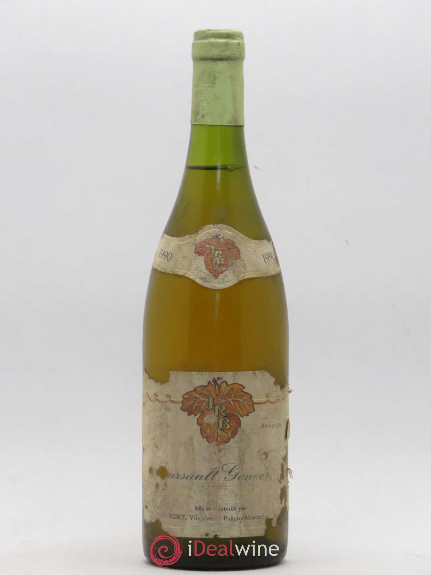 Meursault 1er Cru Les Genevrieres Riget Briset 1990 - Posten von 1 Flasche - 0