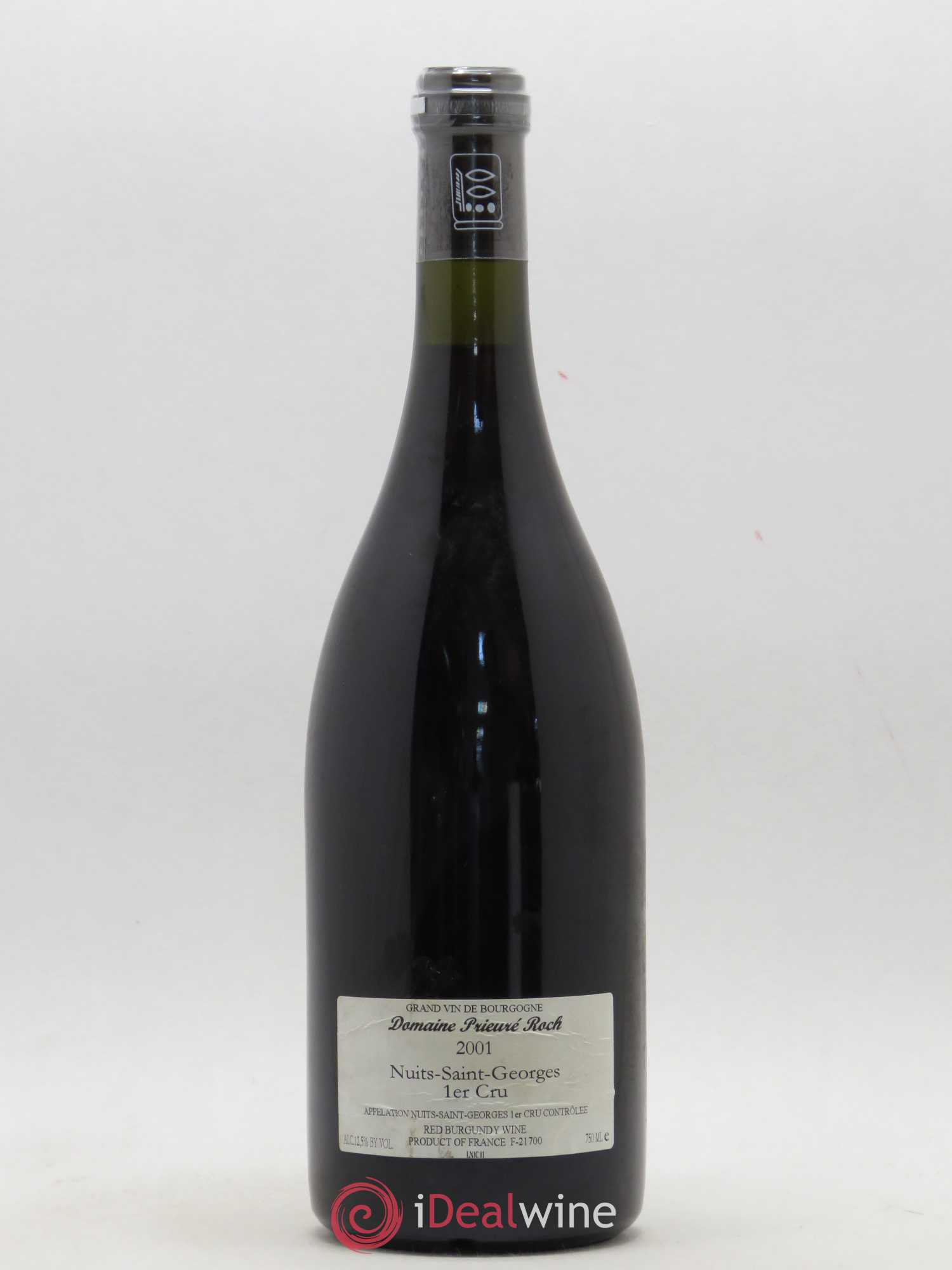 Nuits-Saint-Georges 1er Cru Prieuré Roch 2001 - Lot de 1 bouteille - 1
