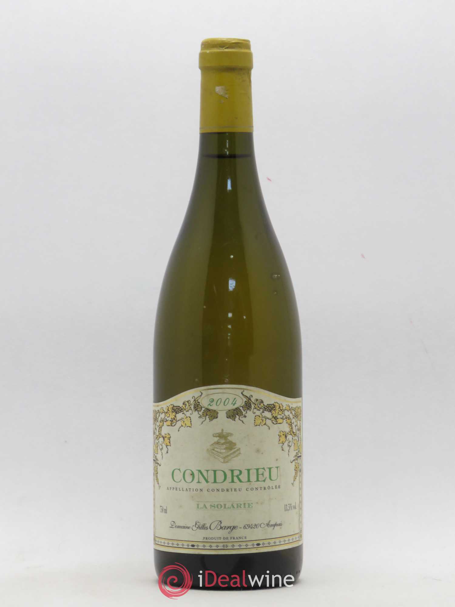 Condrieu La Solarie Barge 2004 - Posten von 1 Flasche - 0