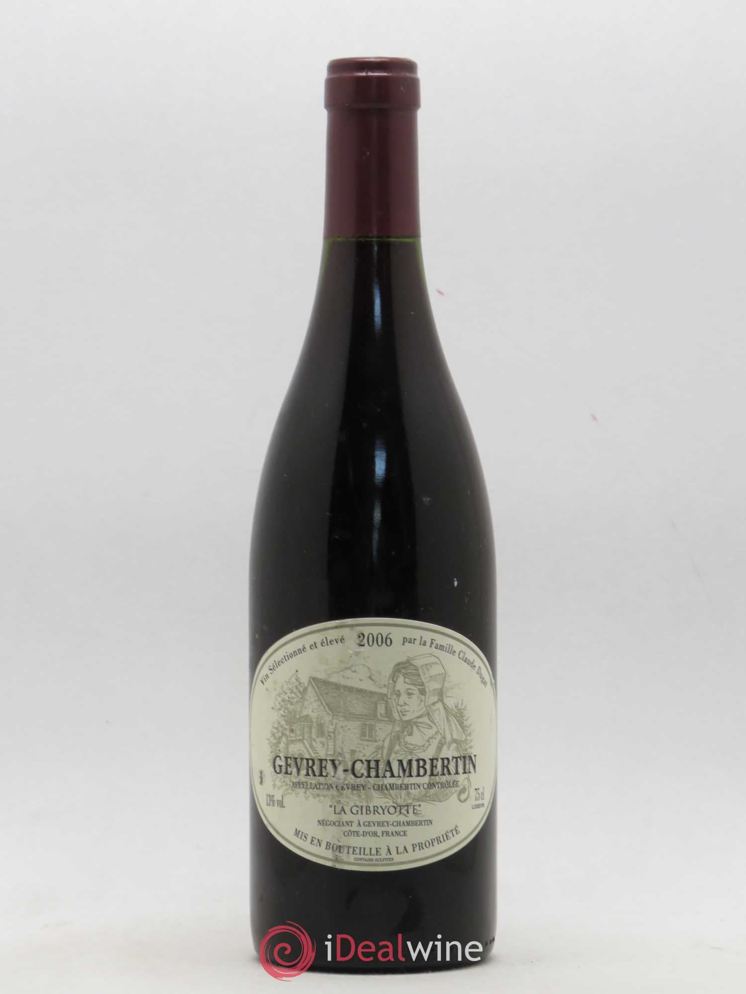 Gevrey-Chambertin Claude Dugat La Gibryotte 2006 - Posten von 1 Flasche - 0