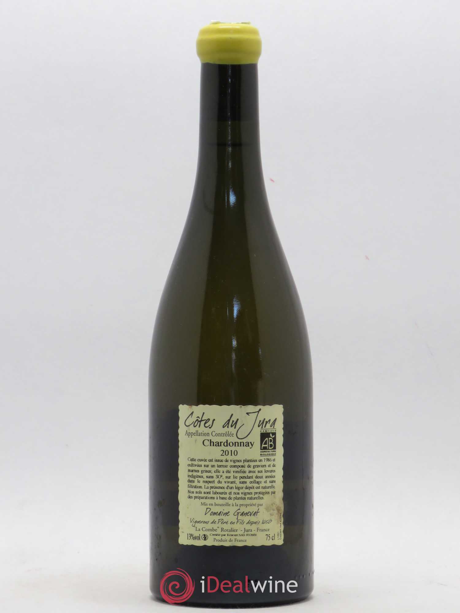 Côtes du Jura Cuvée Florine Jean-François Ganevat (Domaine) 2010 - Lot de 1 bouteille - 1