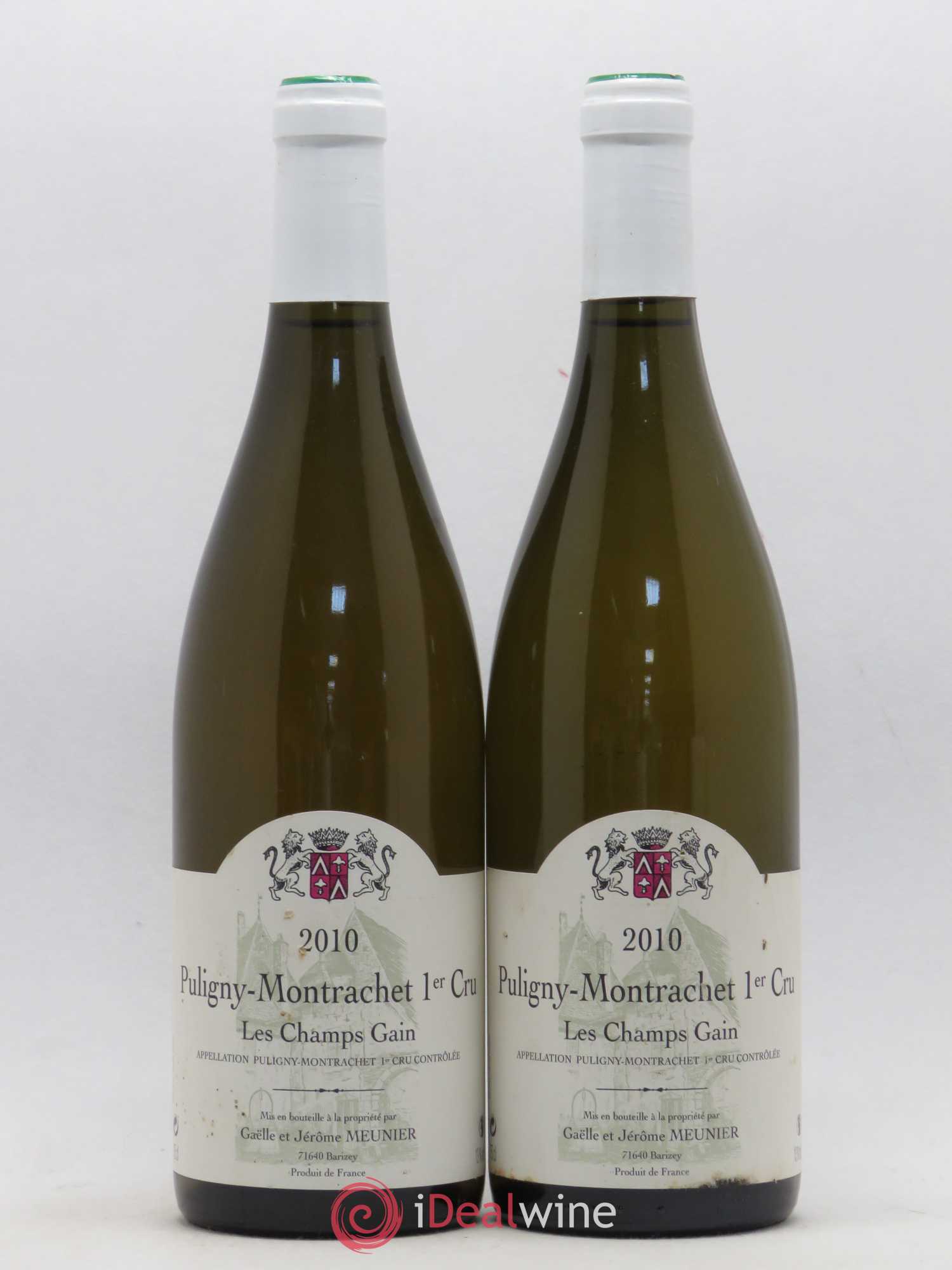 Puligny-Montrachet 1er Cru Les Champs Gains Meunier 2010 - Posten von 2 Flaschen - 0